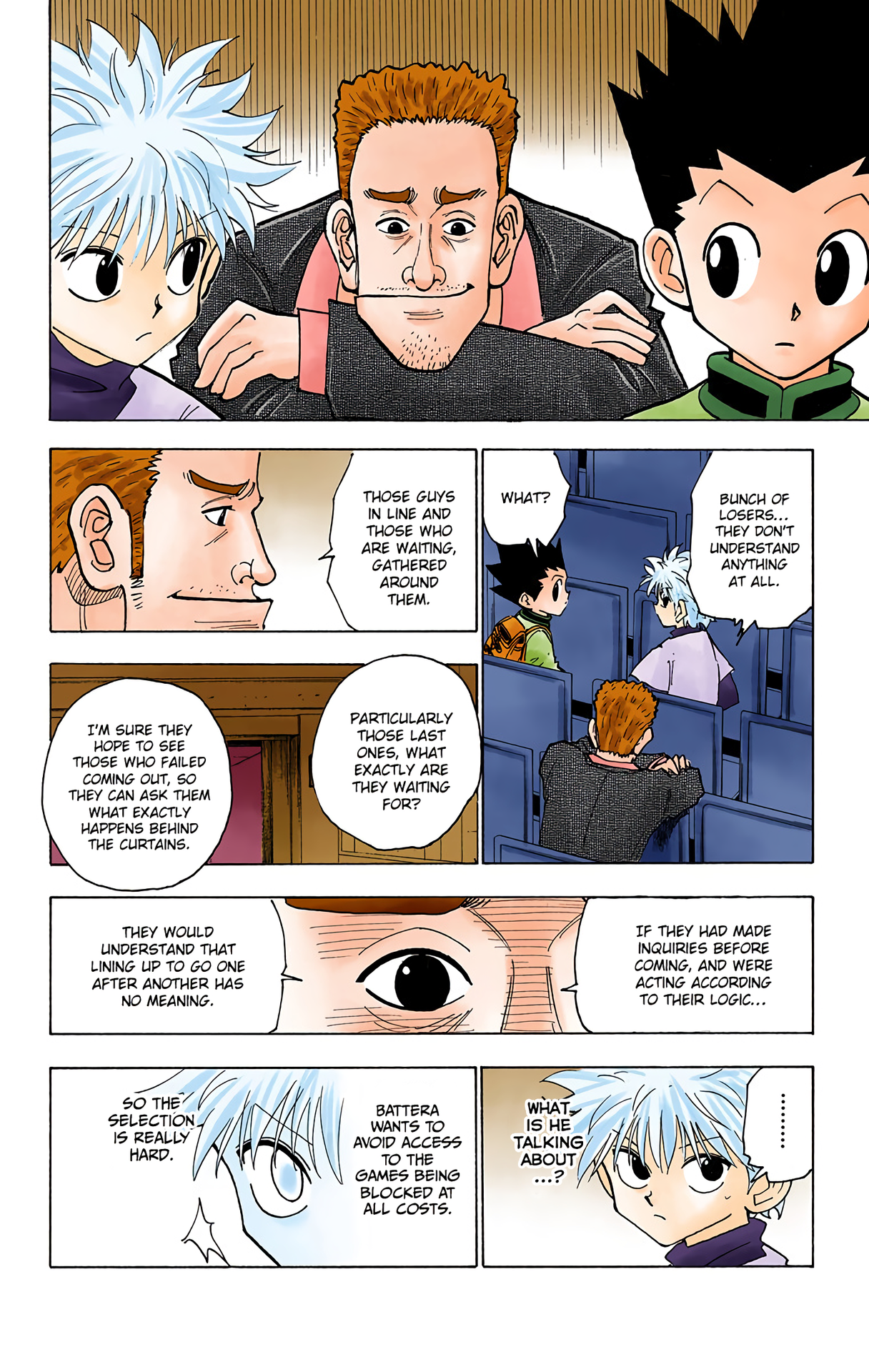 Halaman dari HUNTER x HUNTER (Official Colored) Chapter 125