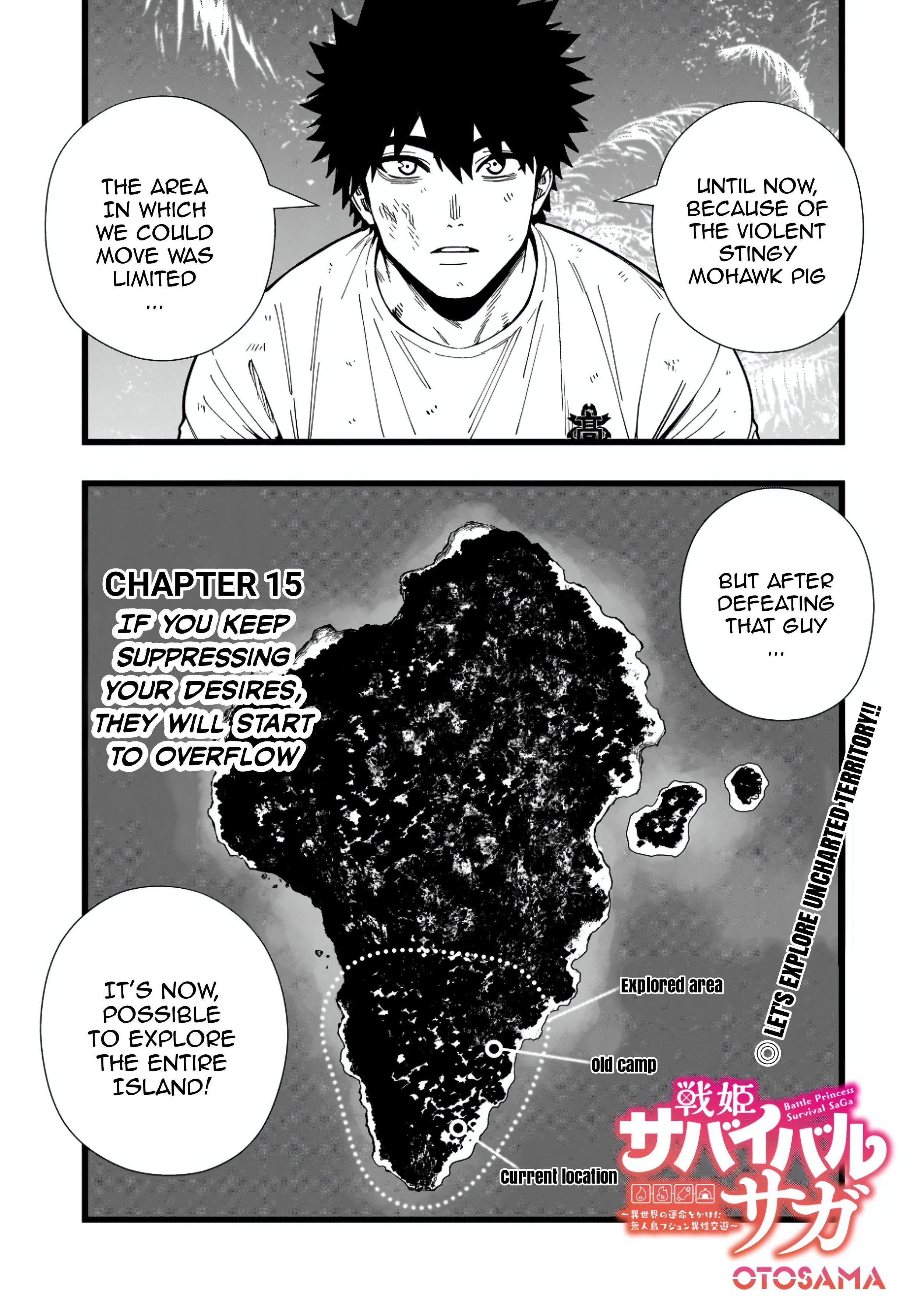 Halaman dari Senki Survival Saga -Isekai no Unmei o Kaketa Mujintou Fujun Iseikouyuu- Chapter 15