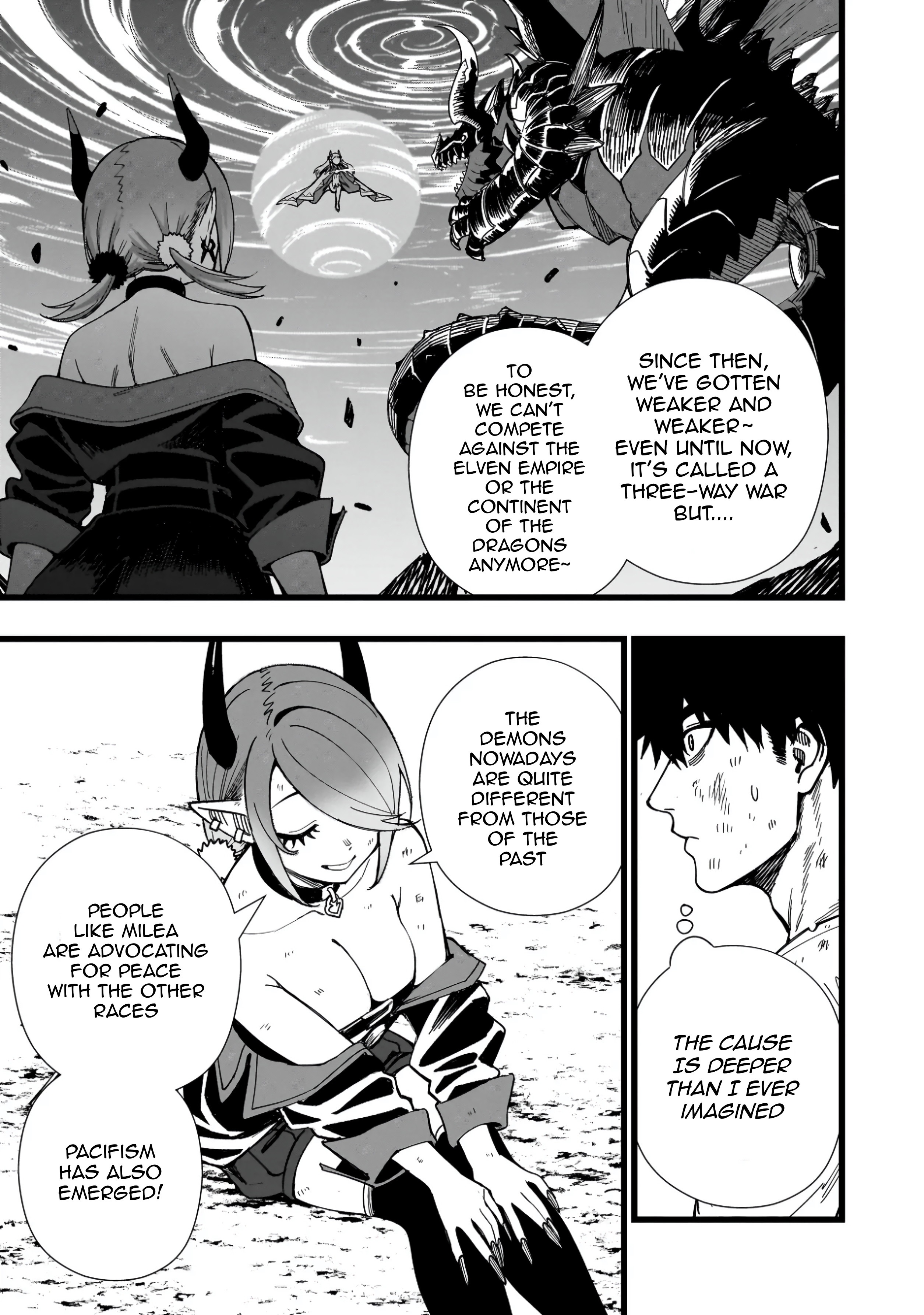 Halaman dari Senki Survival Saga -Isekai no Unmei o Kaketa Mujintou Fujun Iseikouyuu- Chapter 15