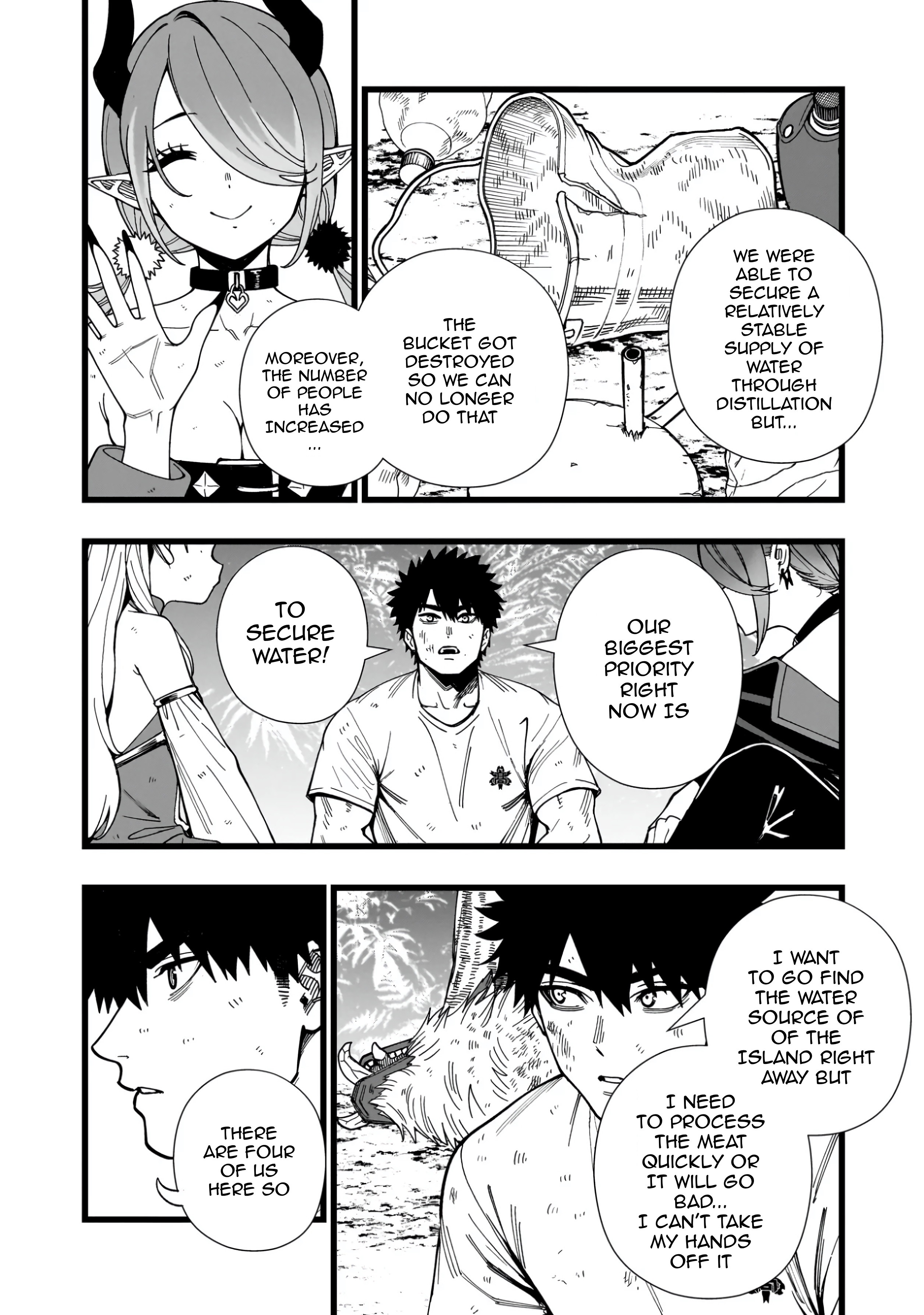Halaman dari Senki Survival Saga -Isekai no Unmei o Kaketa Mujintou Fujun Iseikouyuu- Chapter 15