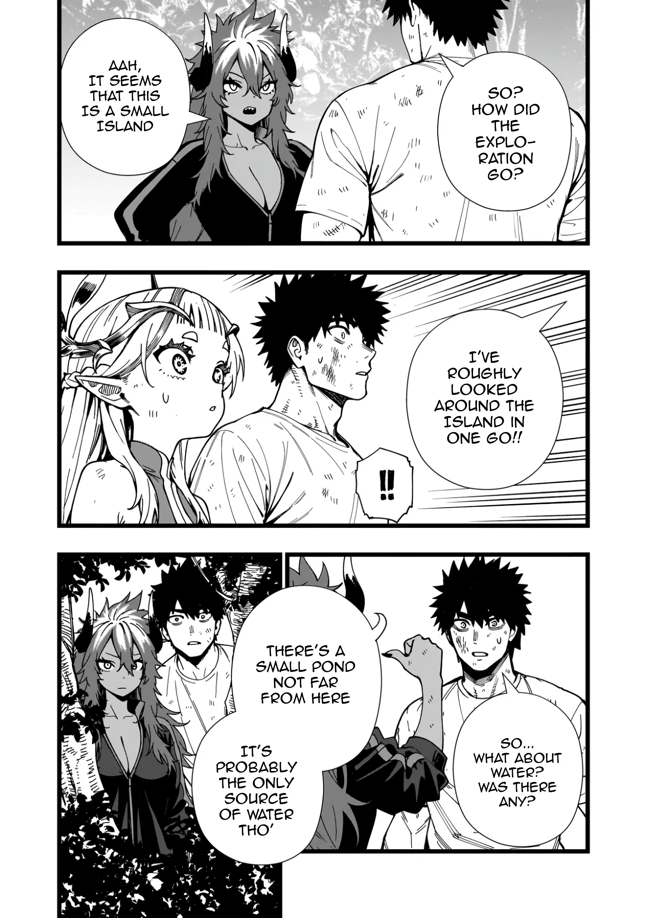 Halaman dari Senki Survival Saga -Isekai no Unmei o Kaketa Mujintou Fujun Iseikouyuu- Chapter 15