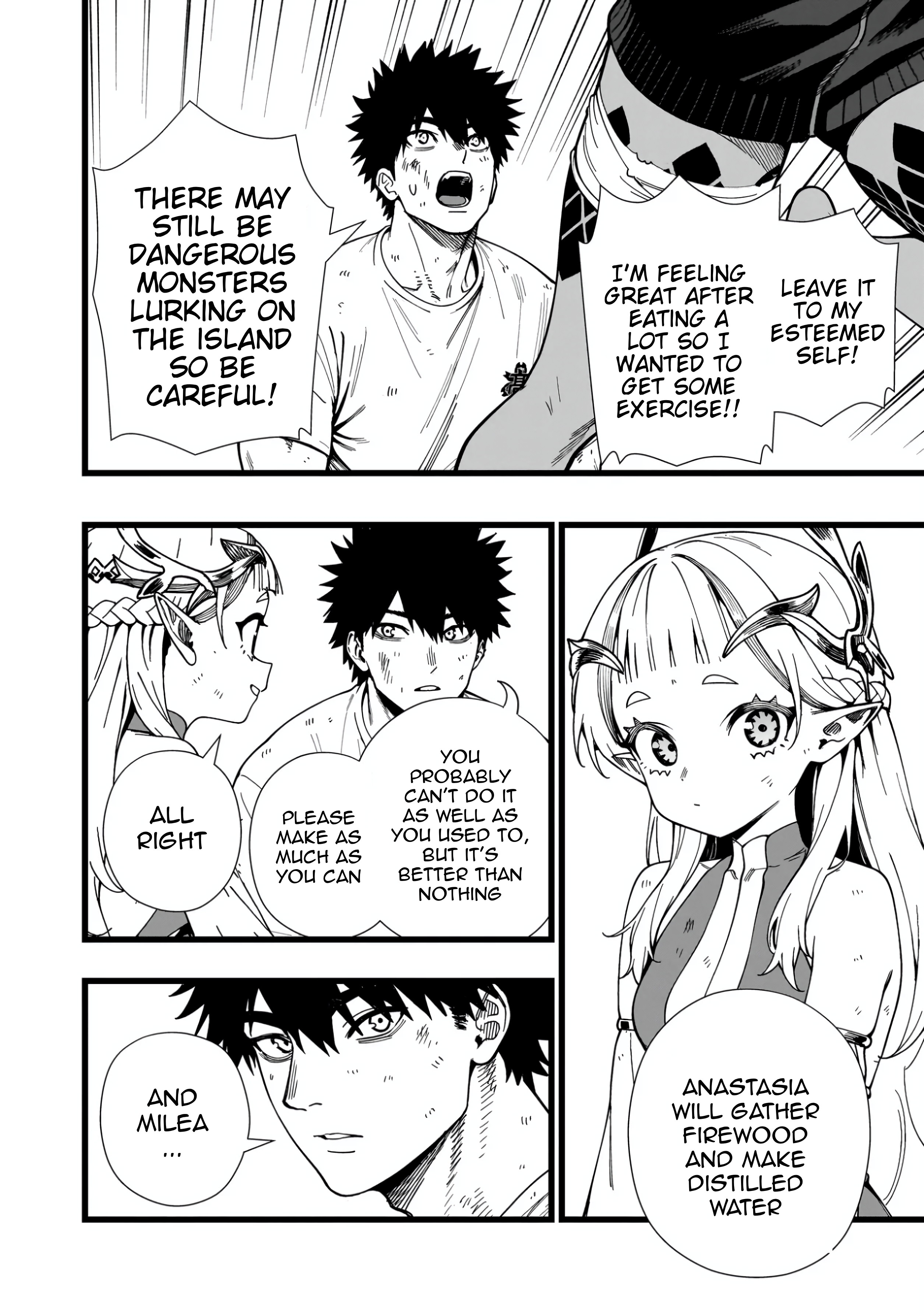 Halaman dari Senki Survival Saga -Isekai no Unmei o Kaketa Mujintou Fujun Iseikouyuu- Chapter 15