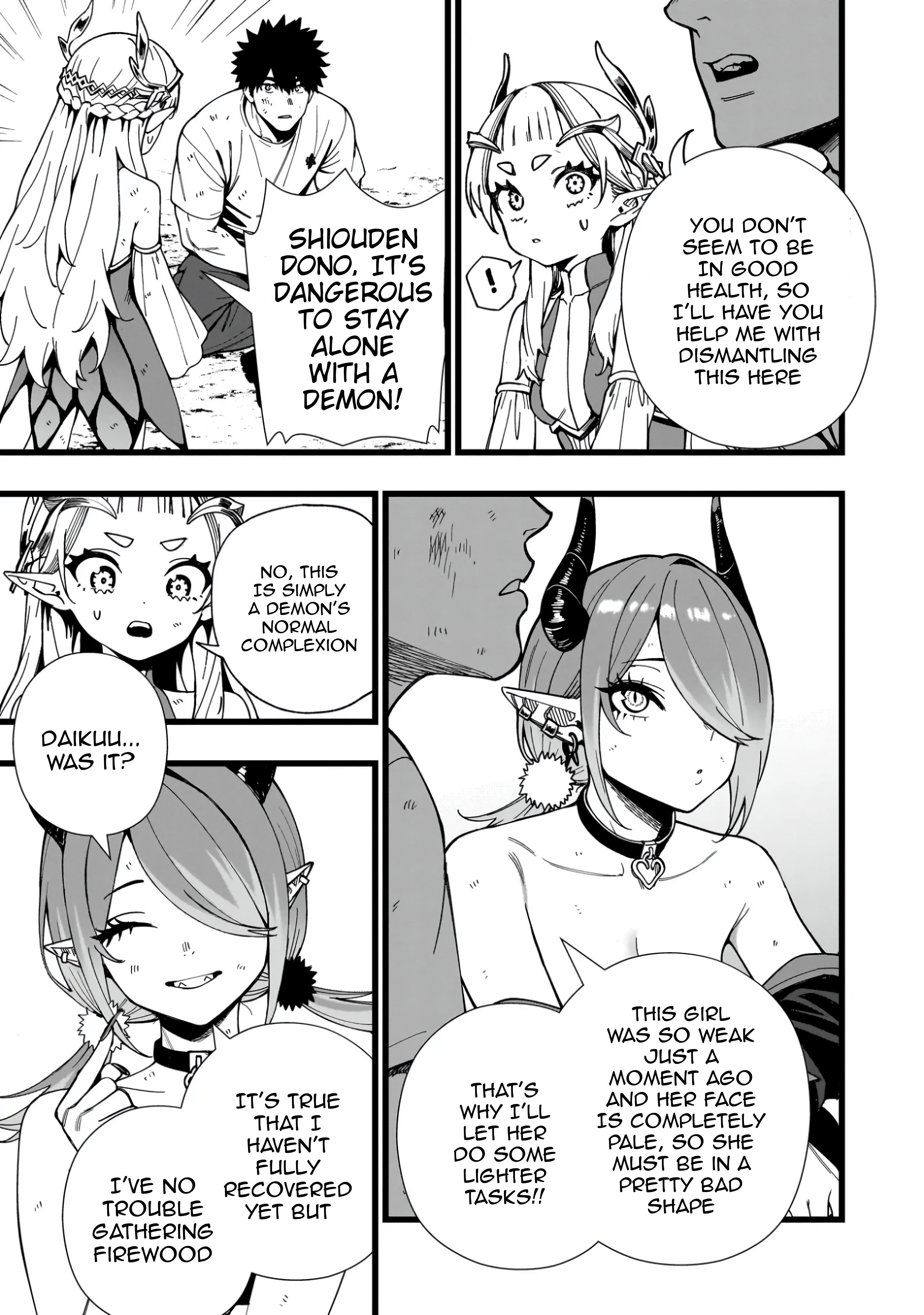 Halaman dari Senki Survival Saga -Isekai no Unmei o Kaketa Mujintou Fujun Iseikouyuu- Chapter 15