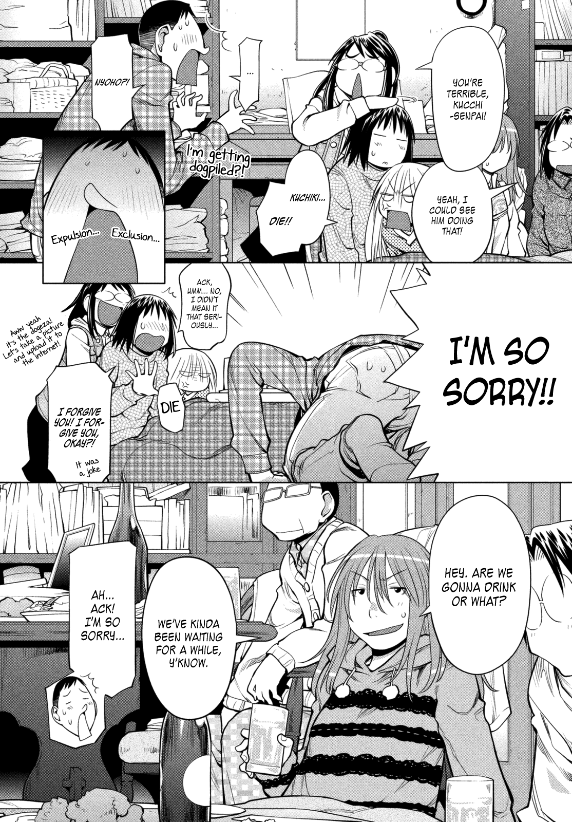 Halaman dari Genshiken Nidaime - The Society for the Study of Modern Visual Culture II Chapter 108