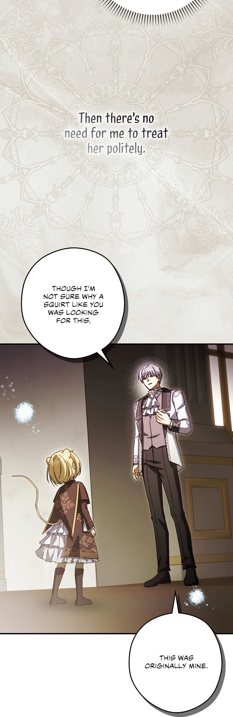 Halaman dari Cinderella's Pocket-Sized Protector Chapter 19