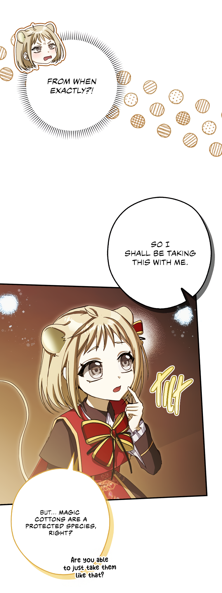 Halaman dari Cinderella's Pocket-Sized Protector Chapter 19