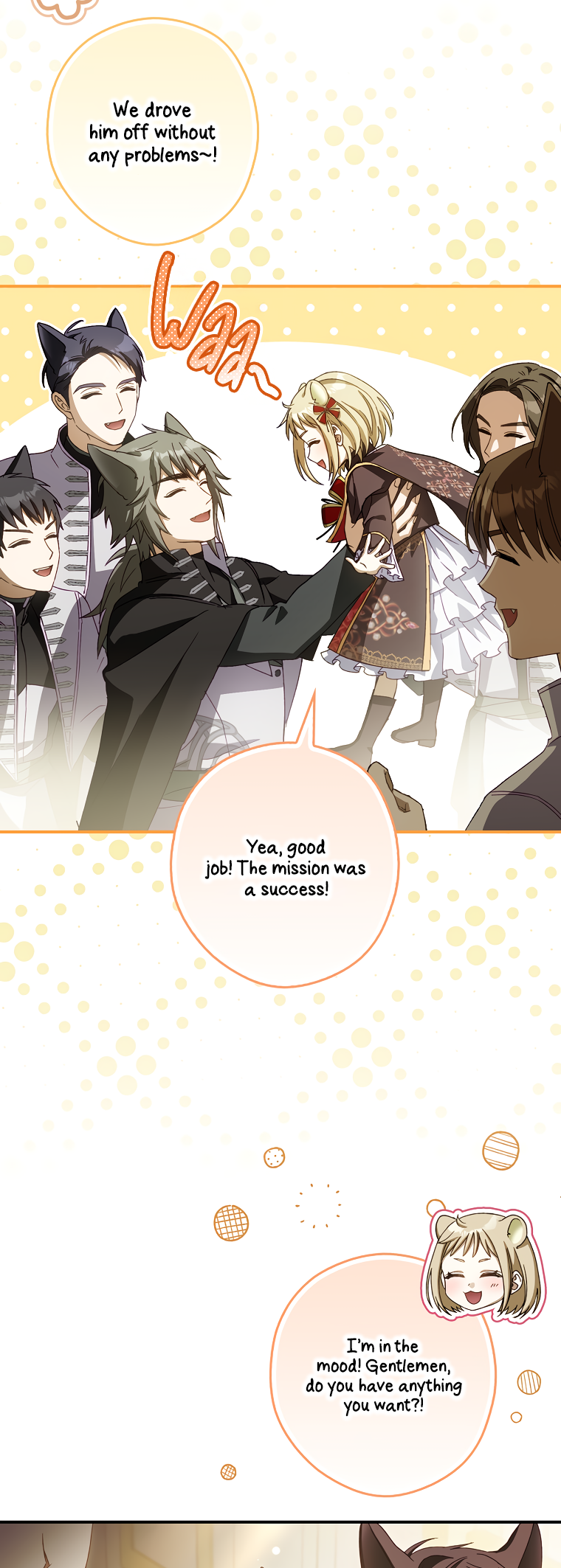 Halaman dari Cinderella's Pocket-Sized Protector Chapter 19