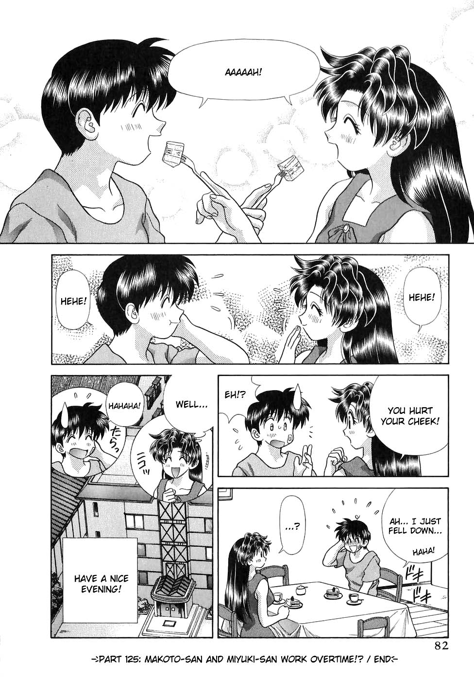 Halaman dari Futari Ecchi Chapter 125