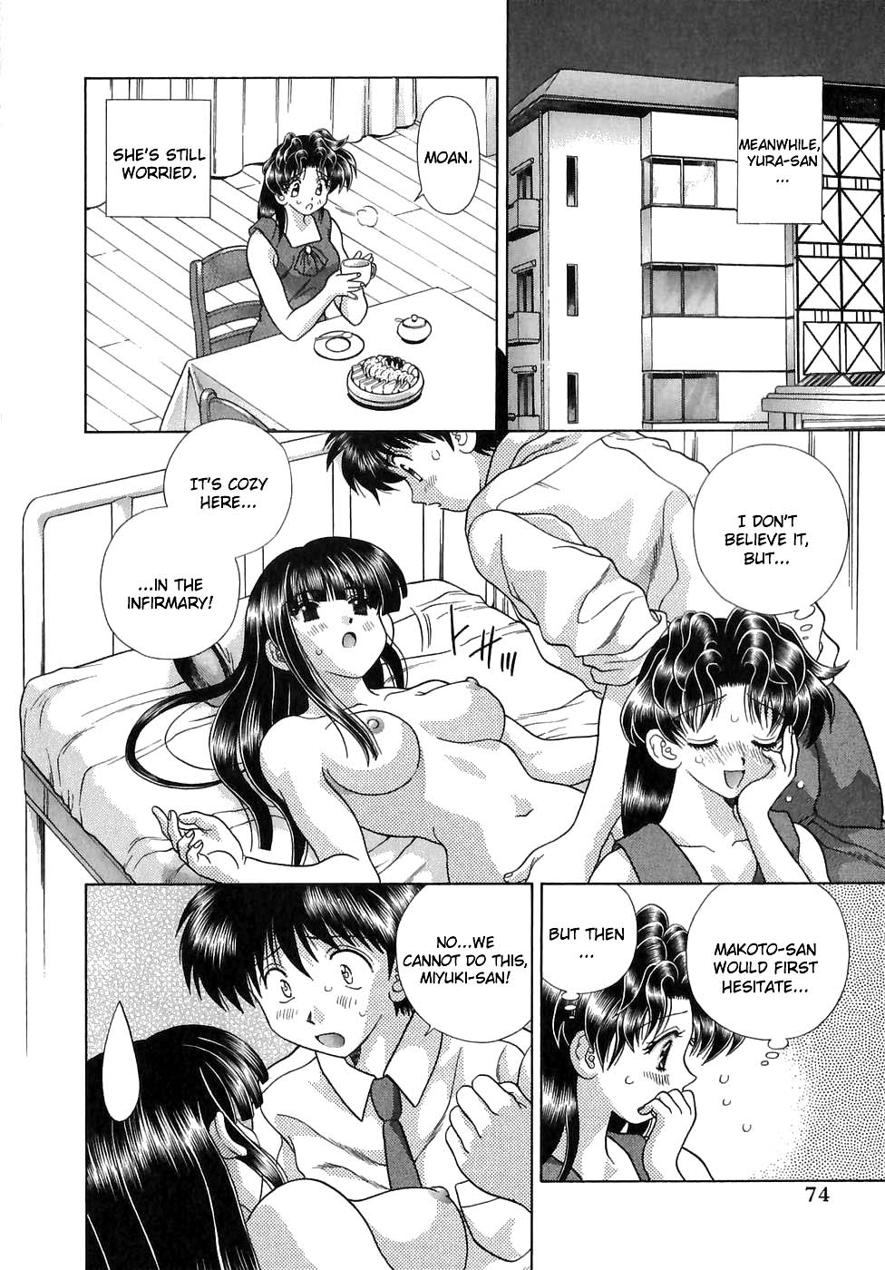 Halaman dari Futari Ecchi Chapter 125