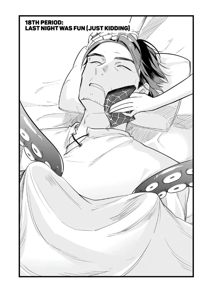 Halaman dari "Ano Toki Tasukete Itadaita Monster Musume desu." Isekai Ossan Kyoushi Totsuzen no Moteki ni Konwaku suru Chapter 18