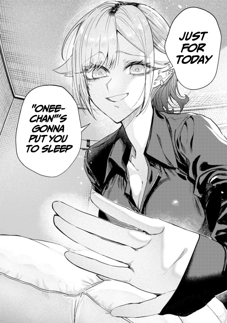 Halaman dari Namaiki na Gal Ane wo Wakaraseru Hanashi Chapter 40