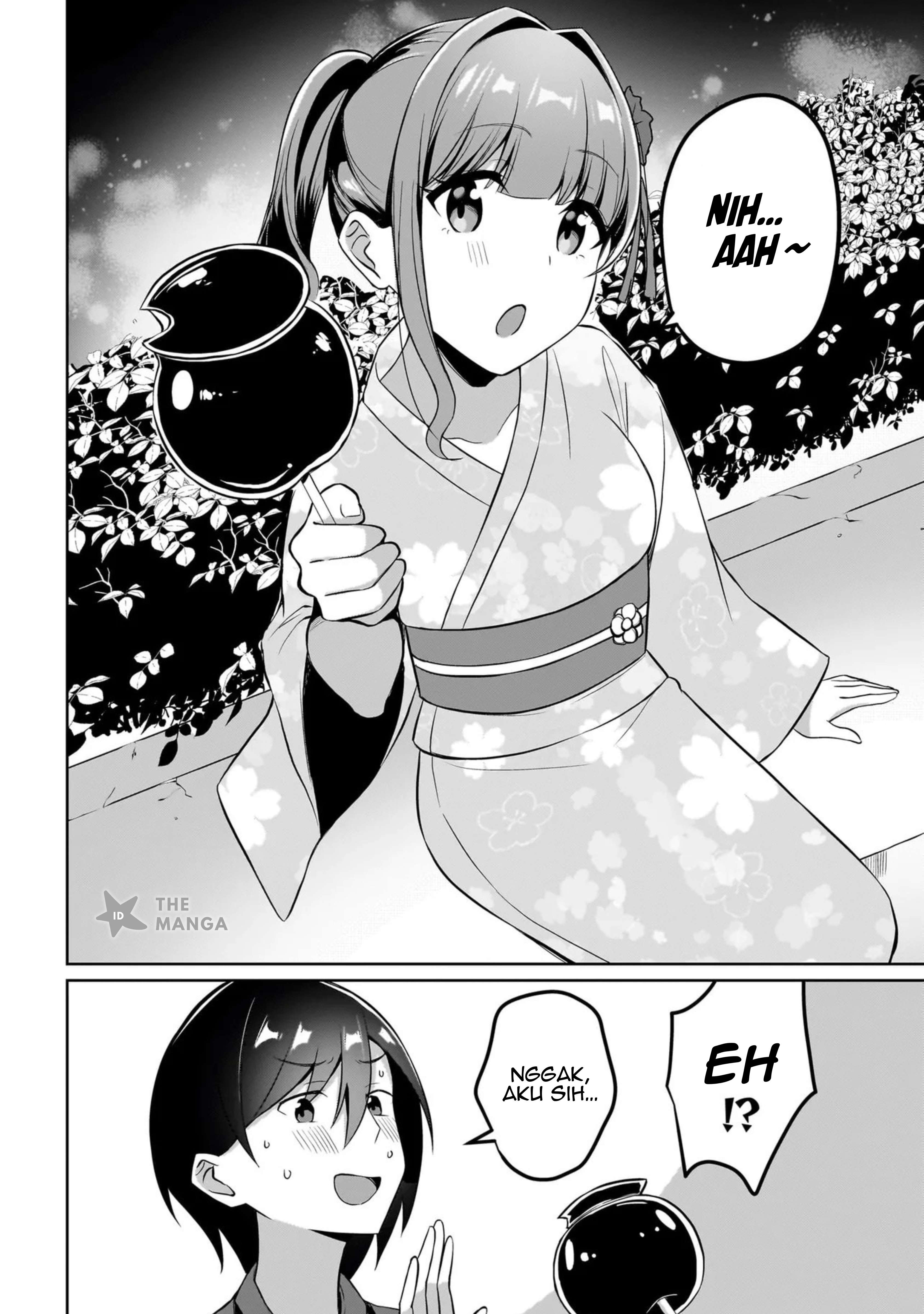 Maigo no Onnanoko wo Ie made Todoketara, Genkan kara Detekita no wa Gakunen Ichi no Bishoujo deshita Chapter 10.1 - halaman 13