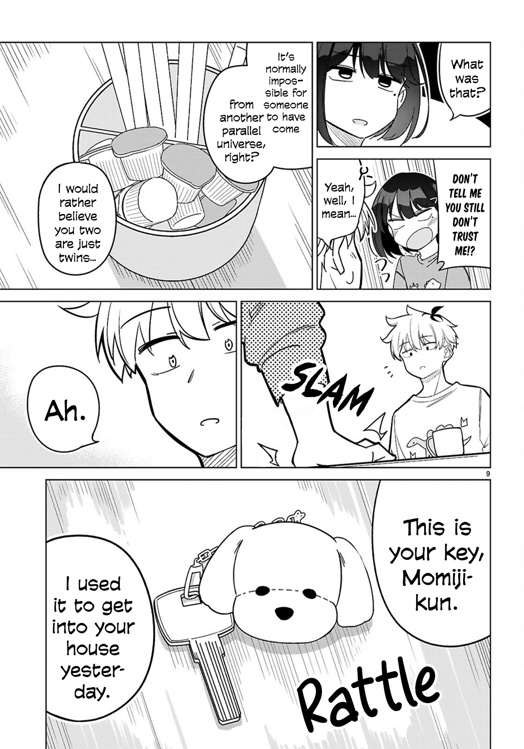 Multiverse no Watashi, Koishite Ii desu ka? Chapter 2 Page 9