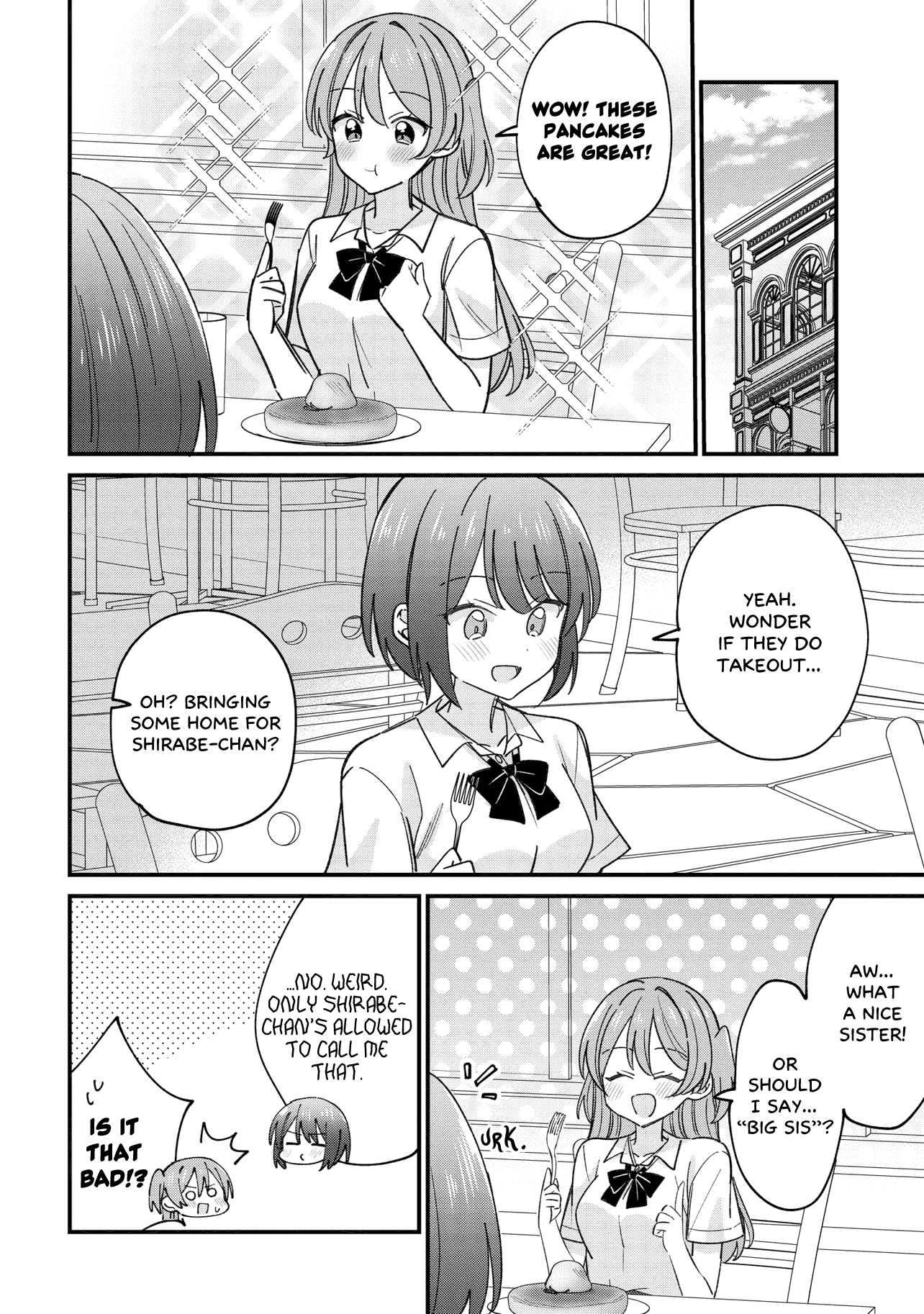 Halaman dari Kao dake yoi Classmate ga, Yatara to Guigui Kuru Yuri no Hanashi. Chapter 5
