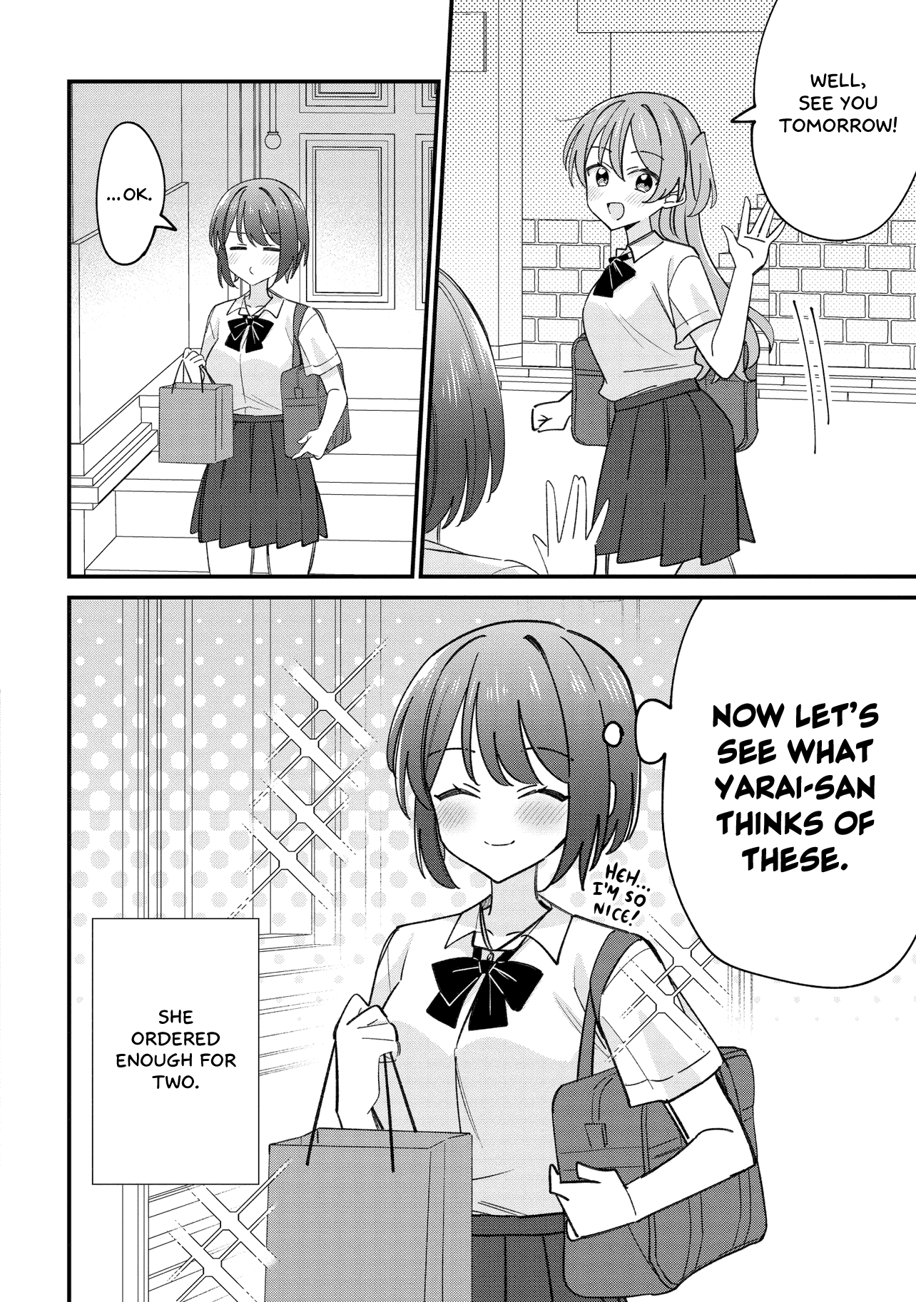 Halaman dari Kao dake yoi Classmate ga, Yatara to Guigui Kuru Yuri no Hanashi. Chapter 5