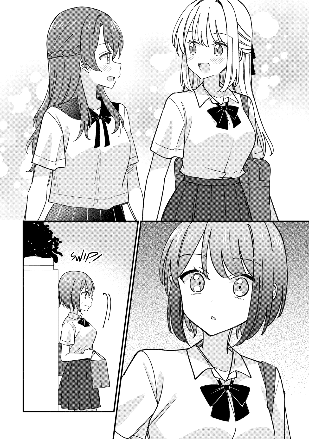 Halaman dari Kao dake yoi Classmate ga, Yatara to Guigui Kuru Yuri no Hanashi. Chapter 5
