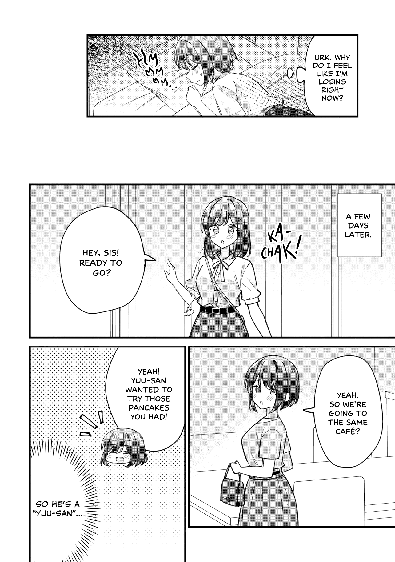 Halaman dari Kao dake yoi Classmate ga, Yatara to Guigui Kuru Yuri no Hanashi. Chapter 5