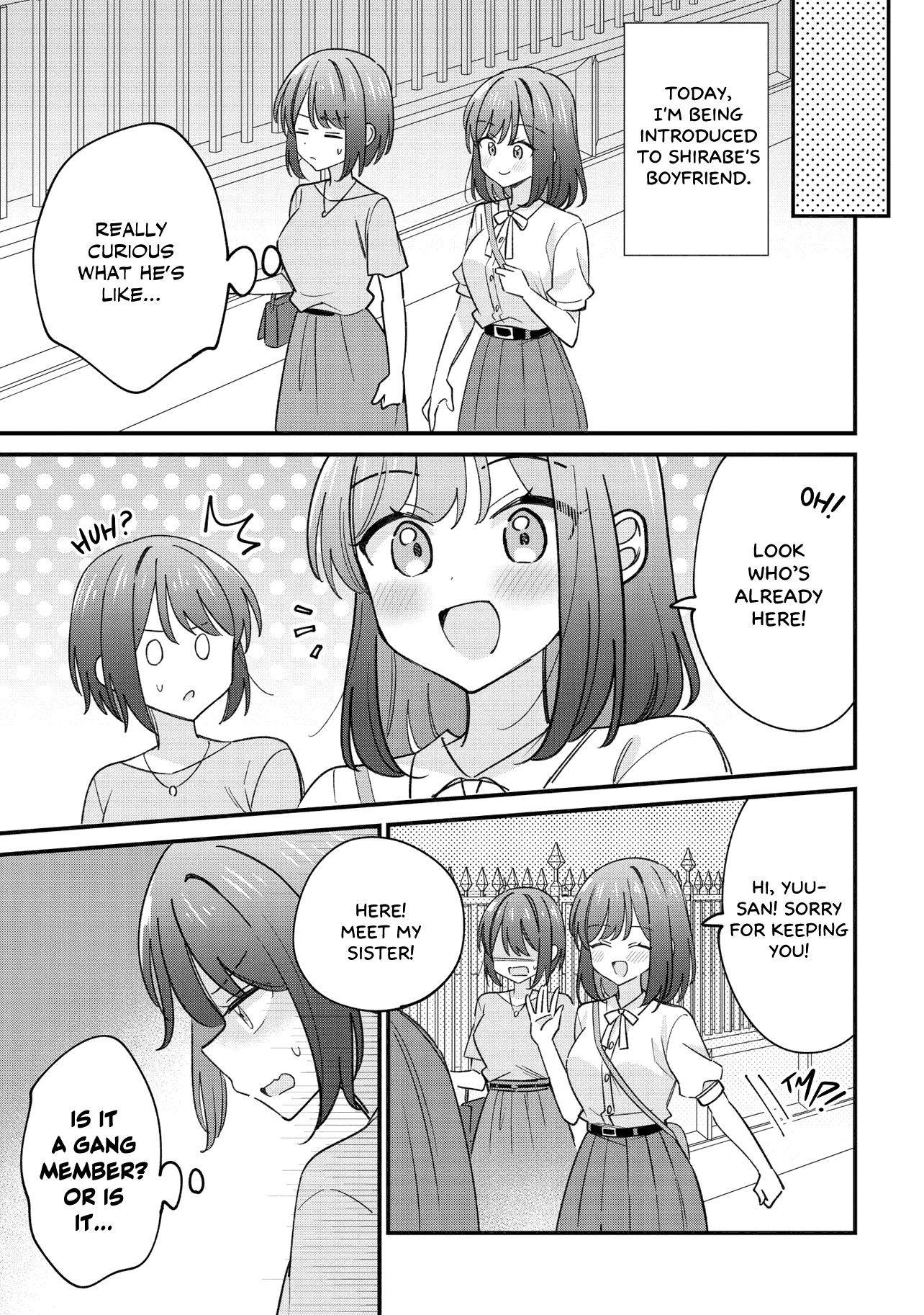 Halaman dari Kao dake yoi Classmate ga, Yatara to Guigui Kuru Yuri no Hanashi. Chapter 5