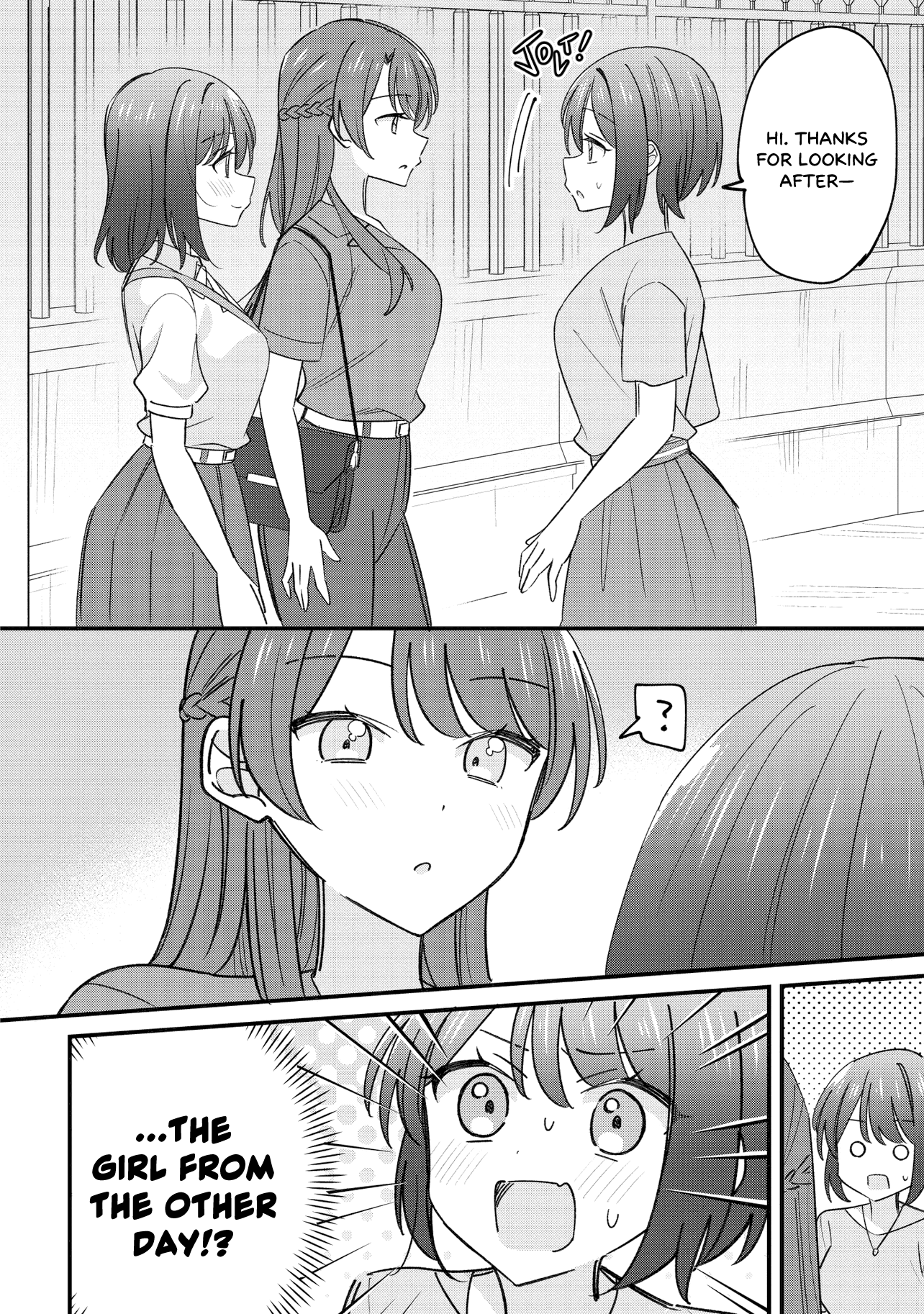 Halaman dari Kao dake yoi Classmate ga, Yatara to Guigui Kuru Yuri no Hanashi. Chapter 5