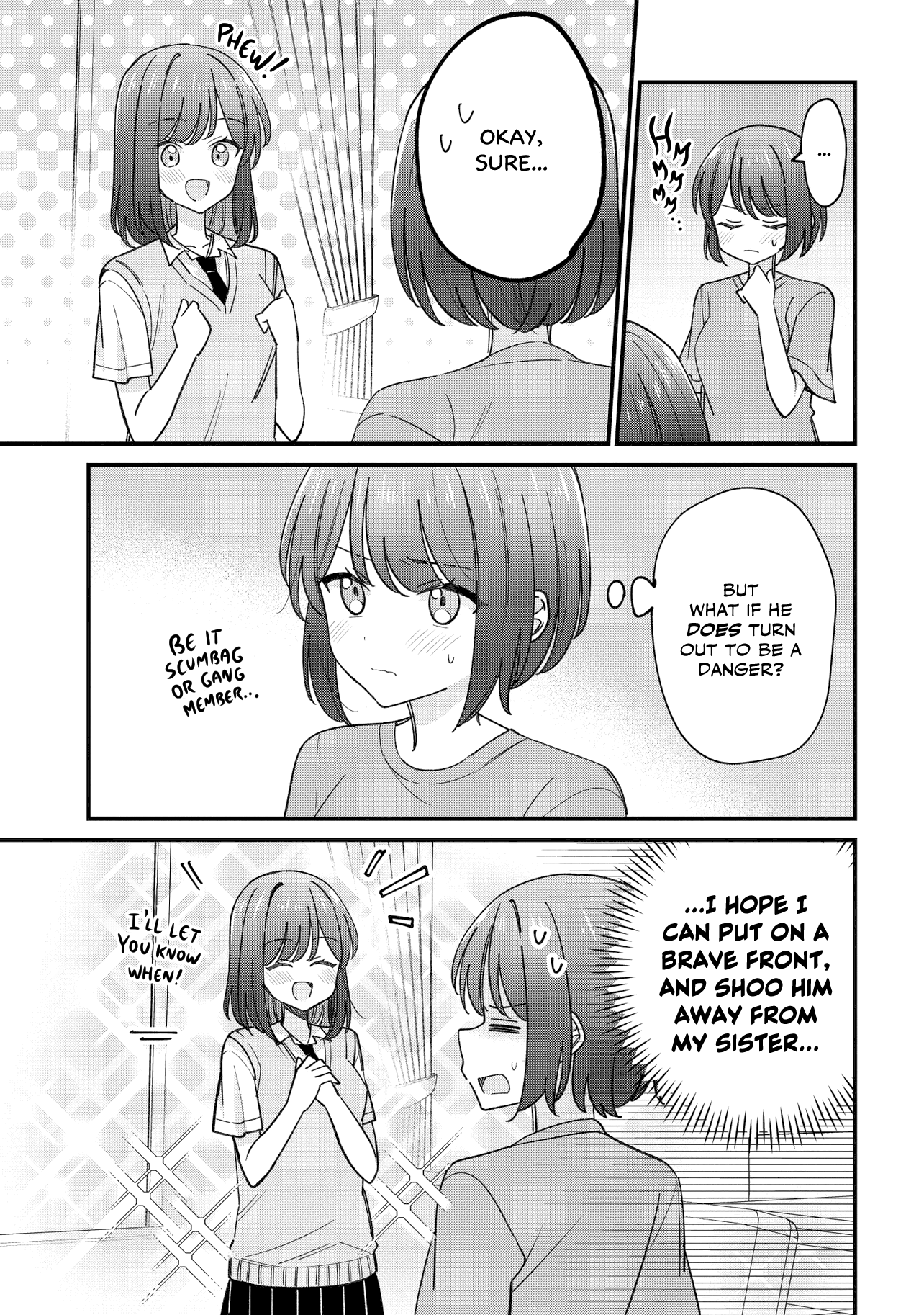 Halaman dari Kao dake yoi Classmate ga, Yatara to Guigui Kuru Yuri no Hanashi. Chapter 5