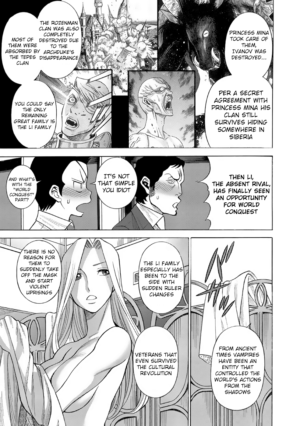 Halaman dari Dance in the Vampire Bund A.S.O. Chapter 7