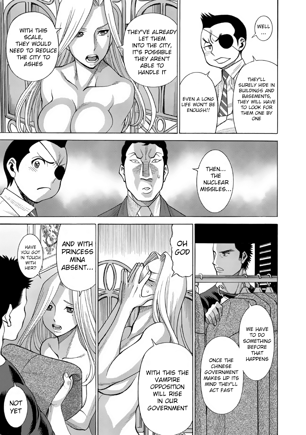 Halaman dari Dance in the Vampire Bund A.S.O. Chapter 7