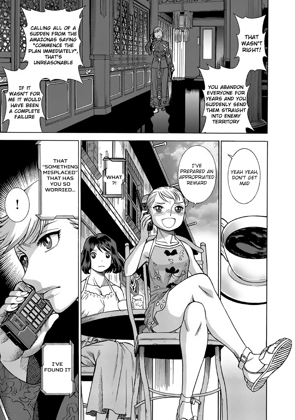 Halaman dari Dance in the Vampire Bund A.S.O. Chapter 7
