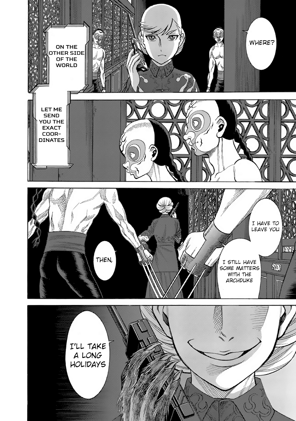 Halaman dari Dance in the Vampire Bund A.S.O. Chapter 7