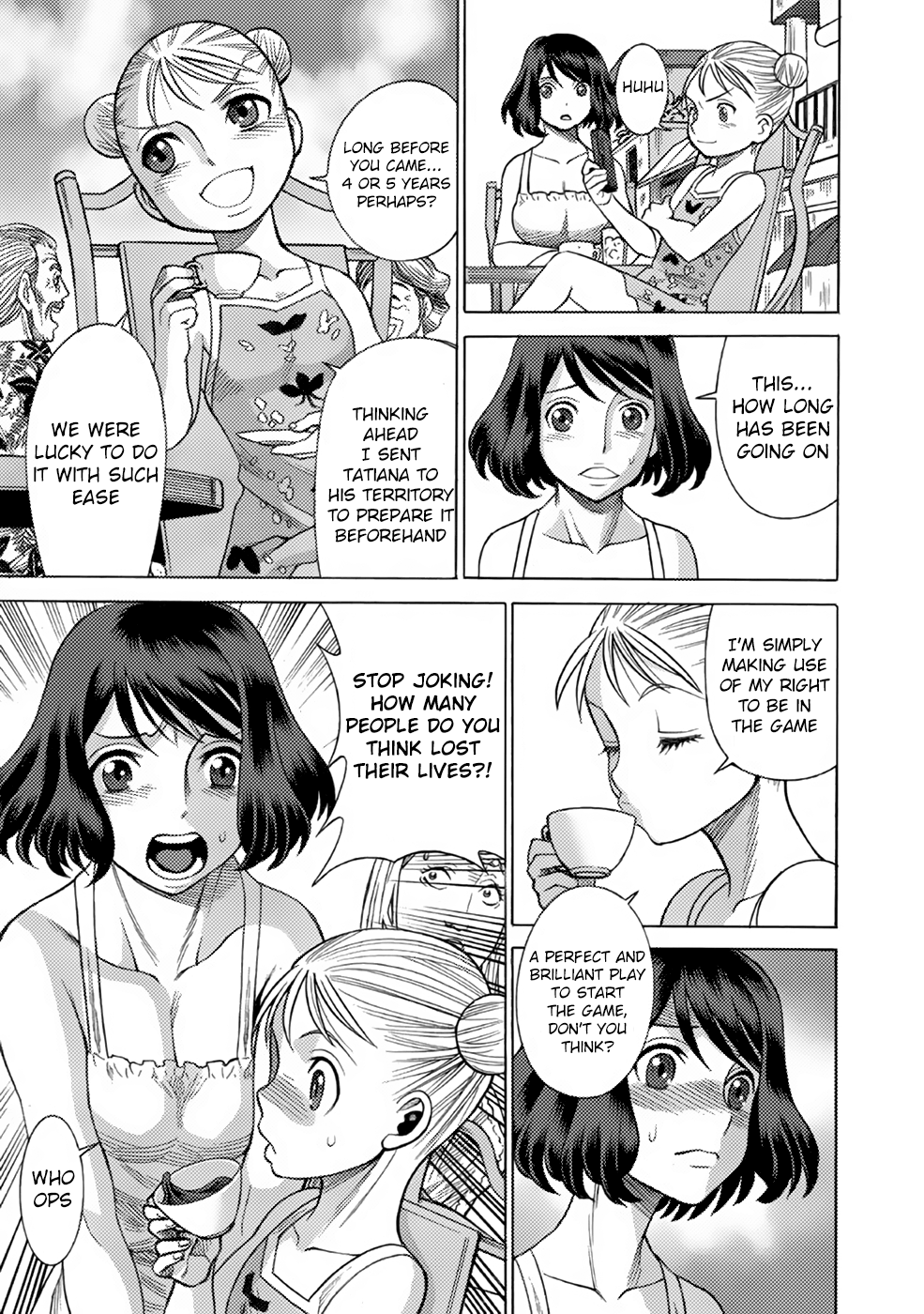 Halaman dari Dance in the Vampire Bund A.S.O. Chapter 7
