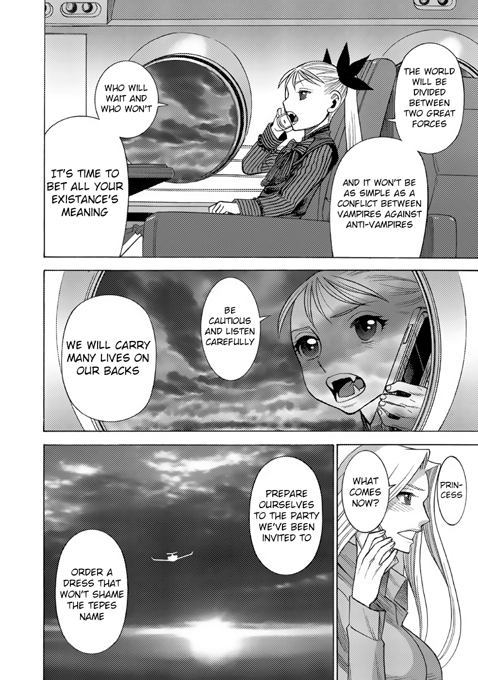 Halaman dari Dance in the Vampire Bund A.S.O. Chapter 7