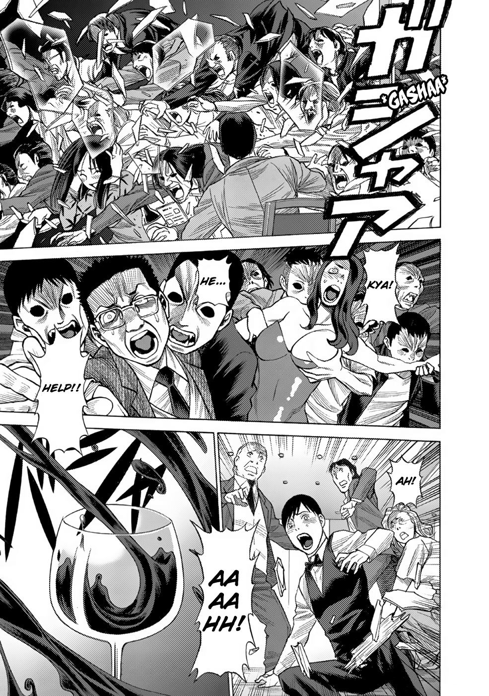 Halaman dari Dance in the Vampire Bund A.S.O. Chapter 7
