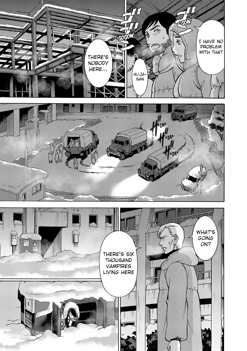 Halaman dari Dance in the Vampire Bund A.S.O. Chapter 7