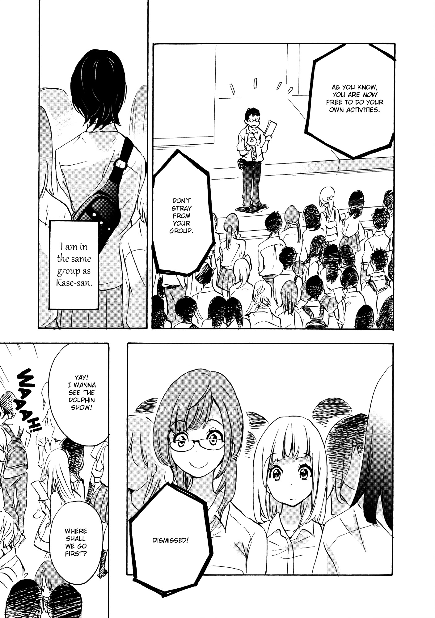 Halaman dari Kase-san to… Chapter 8.1