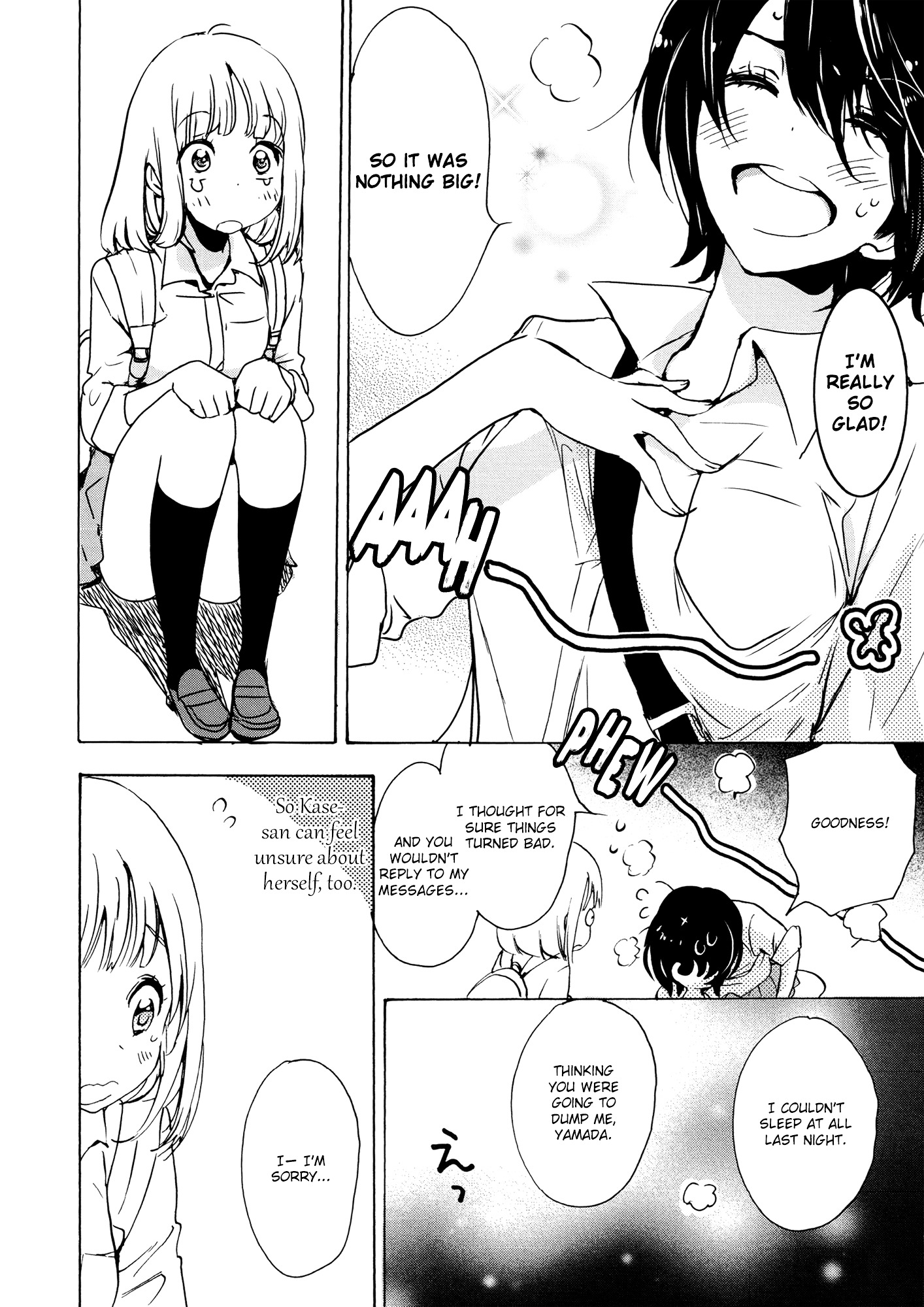Halaman dari Kase-san to… Chapter 8.1