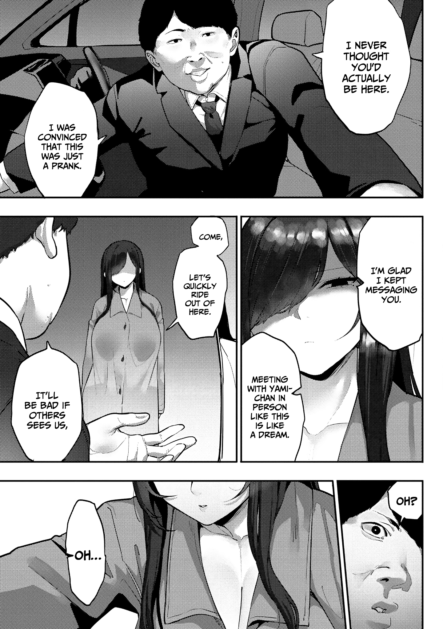 Halaman dari Mukuchina Miyashita-san no Shikiyoku Channel Chapter 9