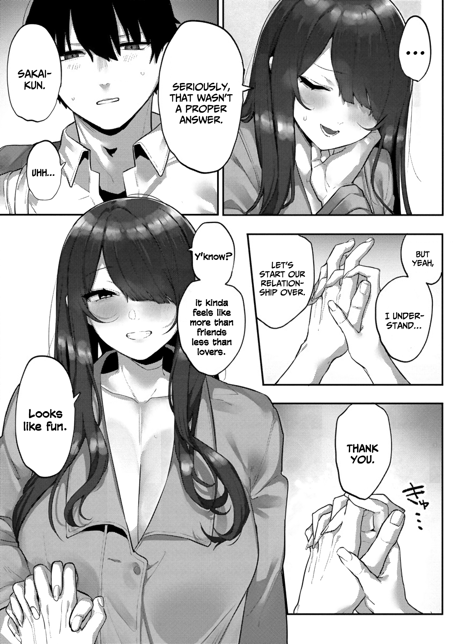 Halaman dari Mukuchina Miyashita-san no Shikiyoku Channel Chapter 9