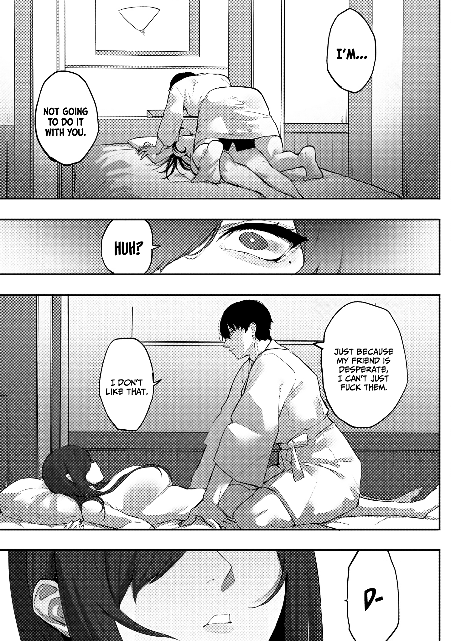 Halaman dari Mukuchina Miyashita-san no Shikiyoku Channel Chapter 9