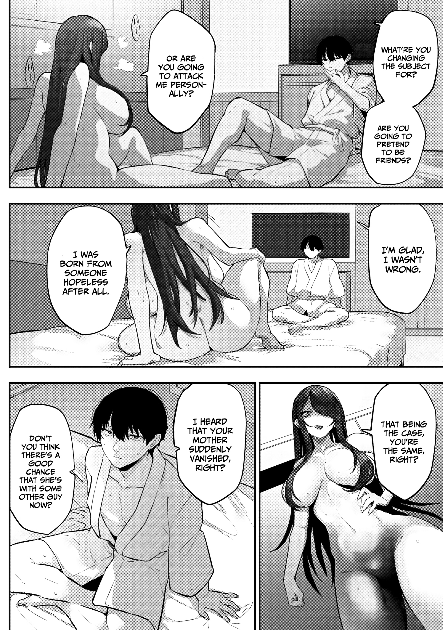 Halaman dari Mukuchina Miyashita-san no Shikiyoku Channel Chapter 9