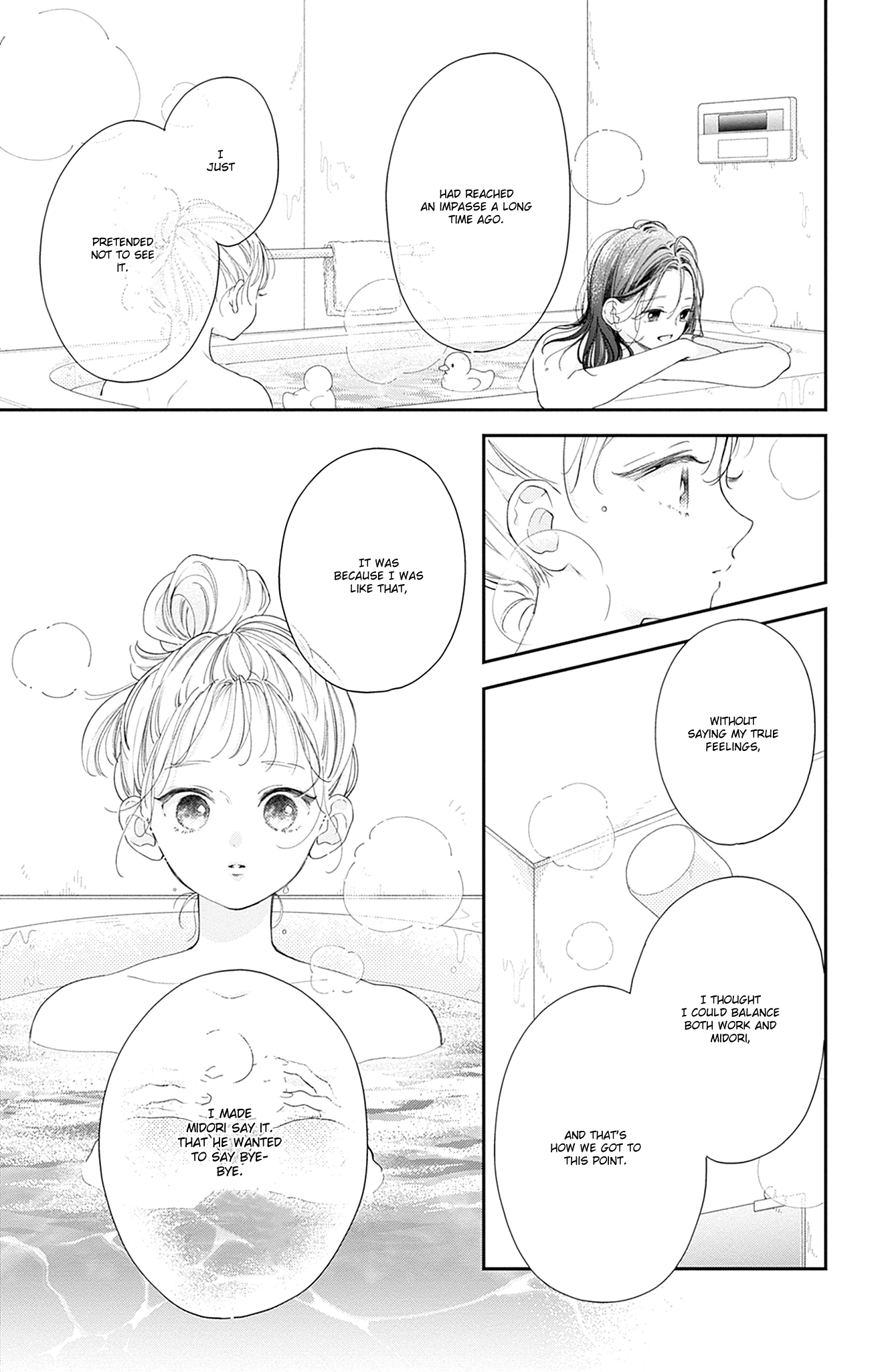 Halaman dari Onee-chan no Midori-kun Chapter 16