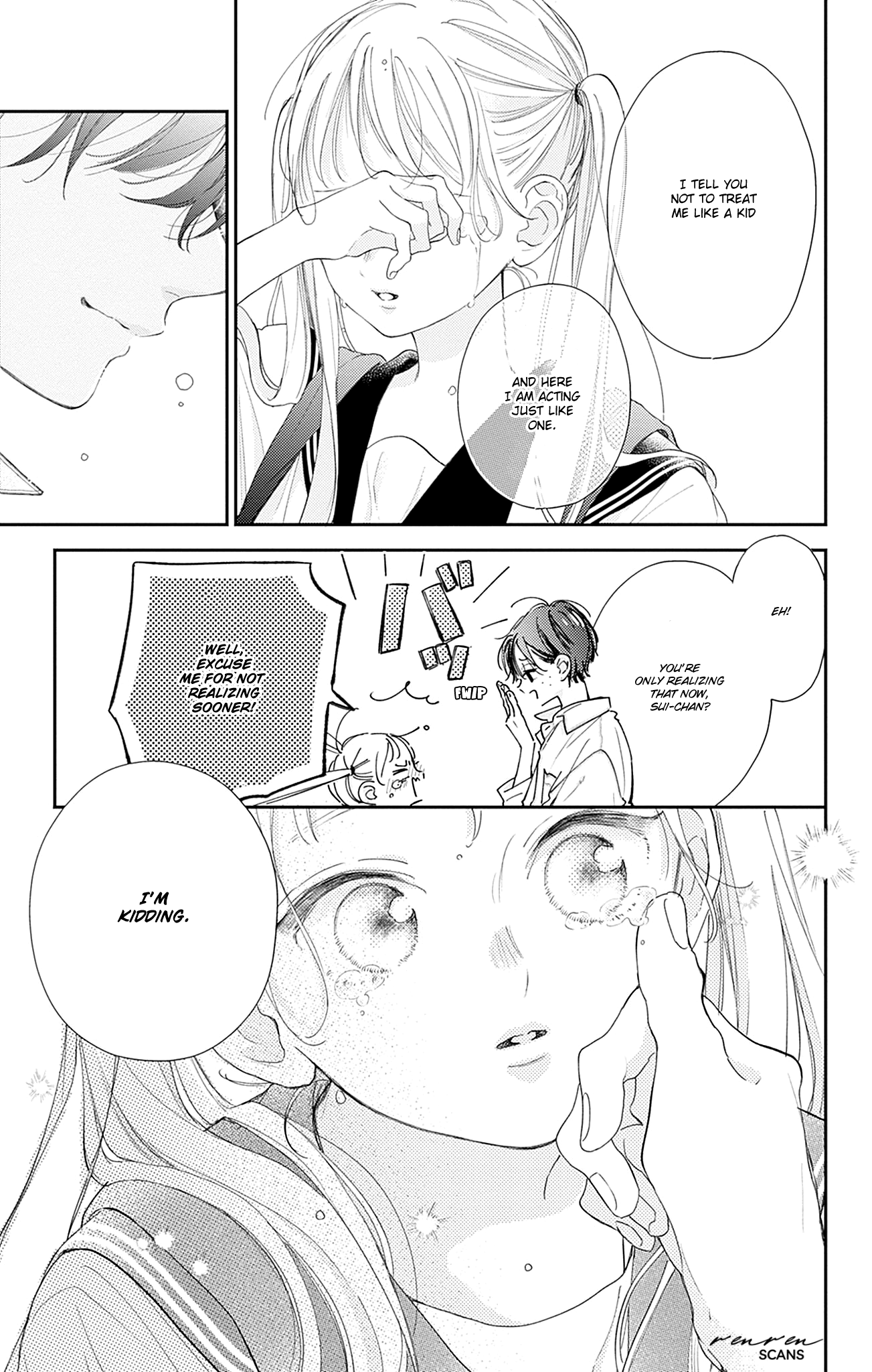 Halaman dari Onee-chan no Midori-kun Chapter 16