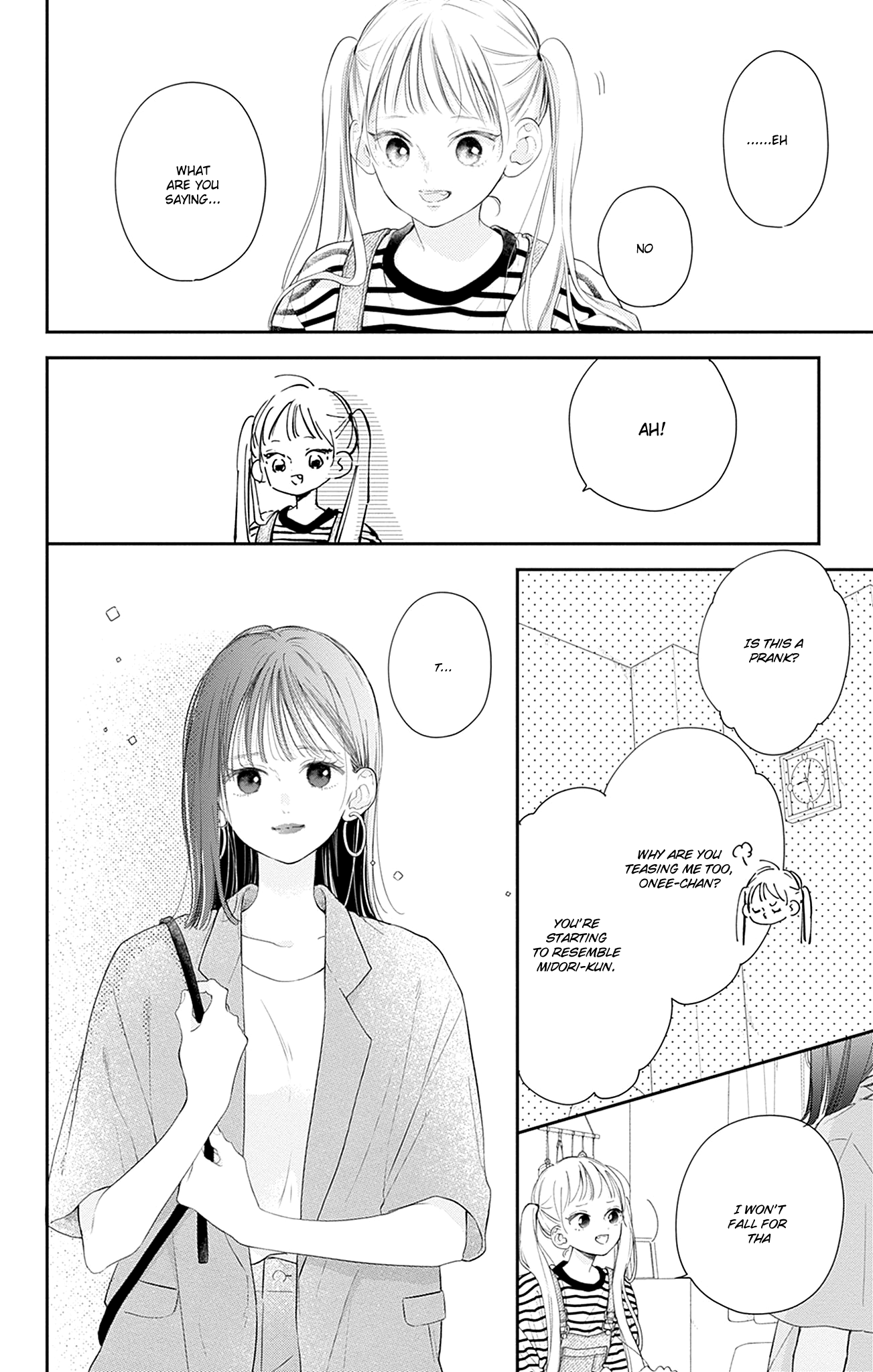 Halaman dari Onee-chan no Midori-kun Chapter 16