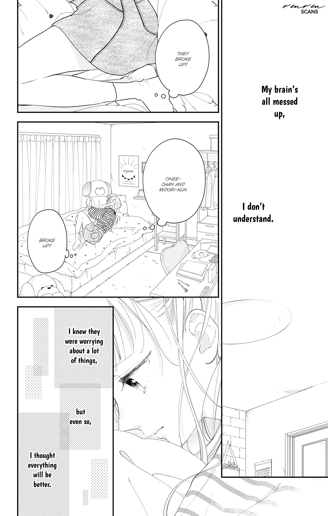 Halaman dari Onee-chan no Midori-kun Chapter 16