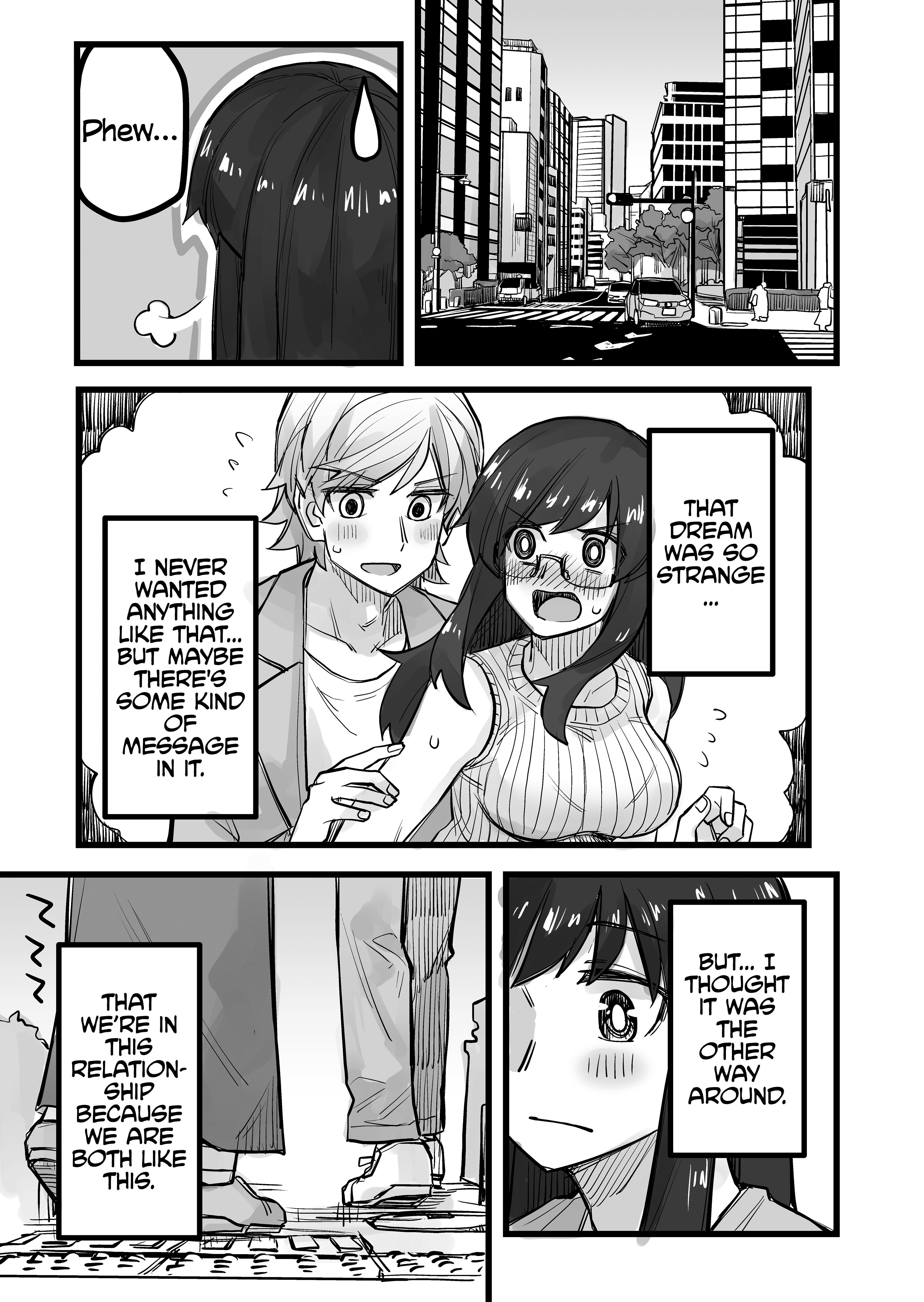 Halaman dari Ikemen Joshi to Josou Danshi Chapter 39