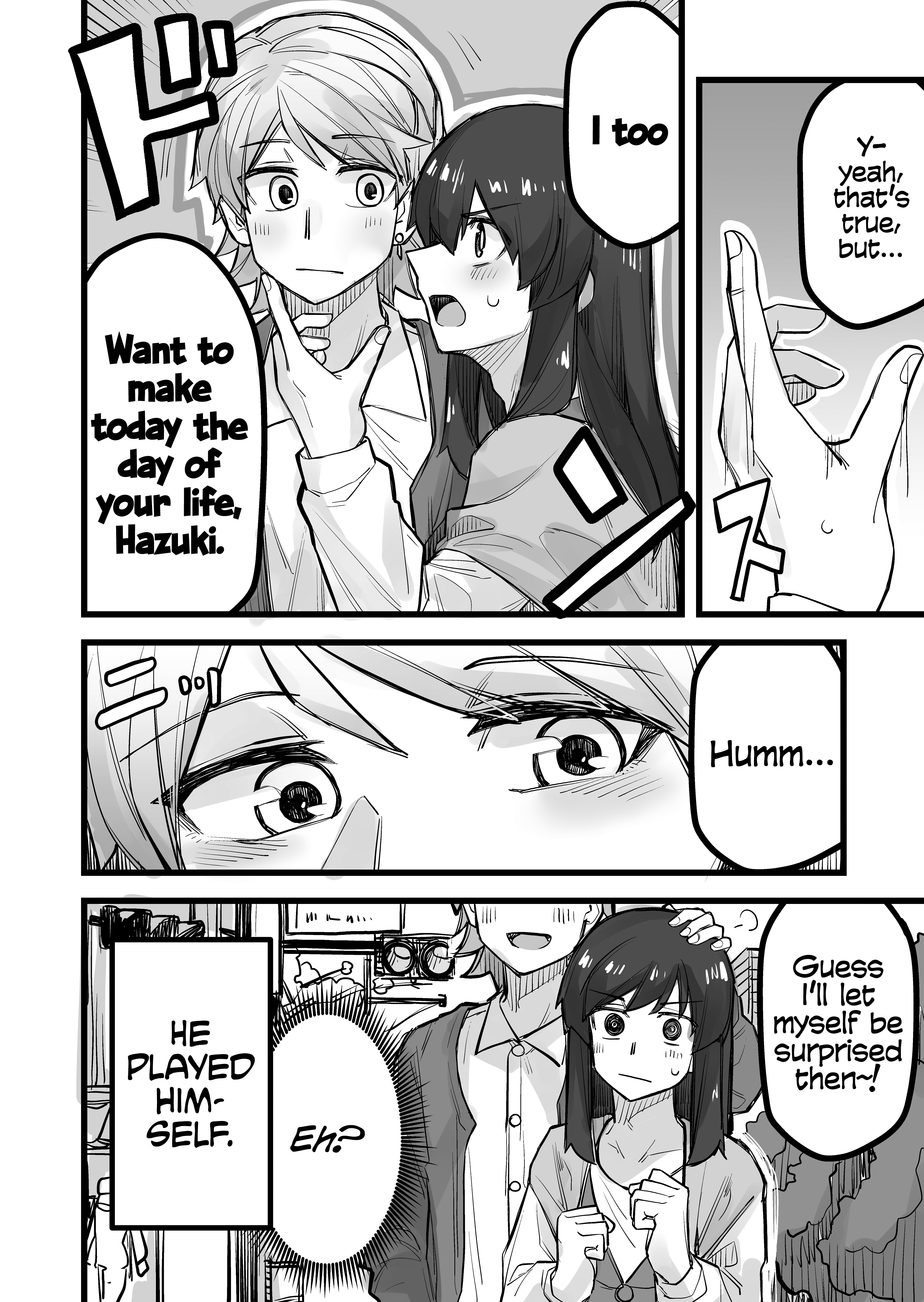Halaman dari Ikemen Joshi to Josou Danshi Chapter 39