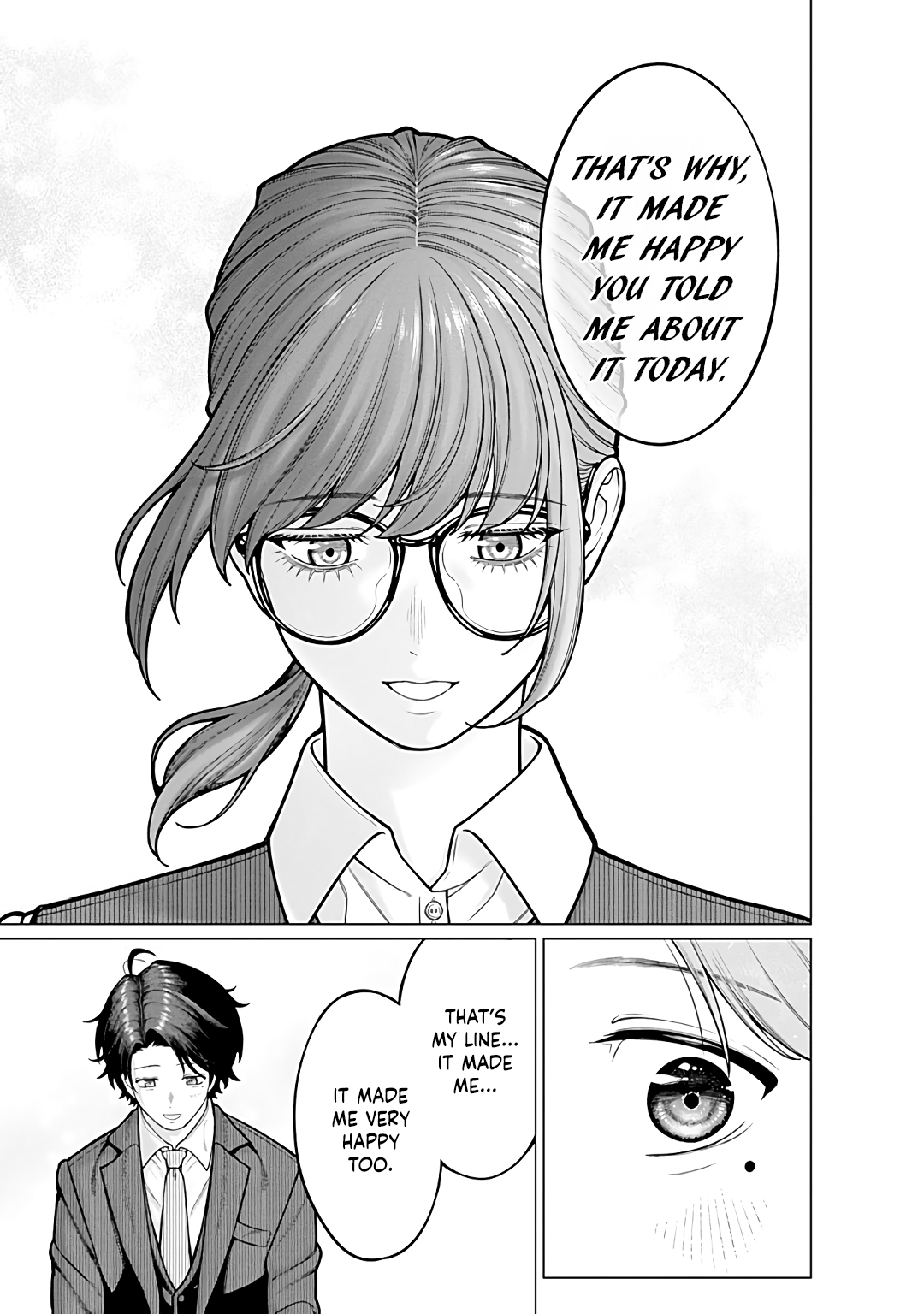 Halaman dari Kaisha to Shiseikatsu: On to Off Chapter 15