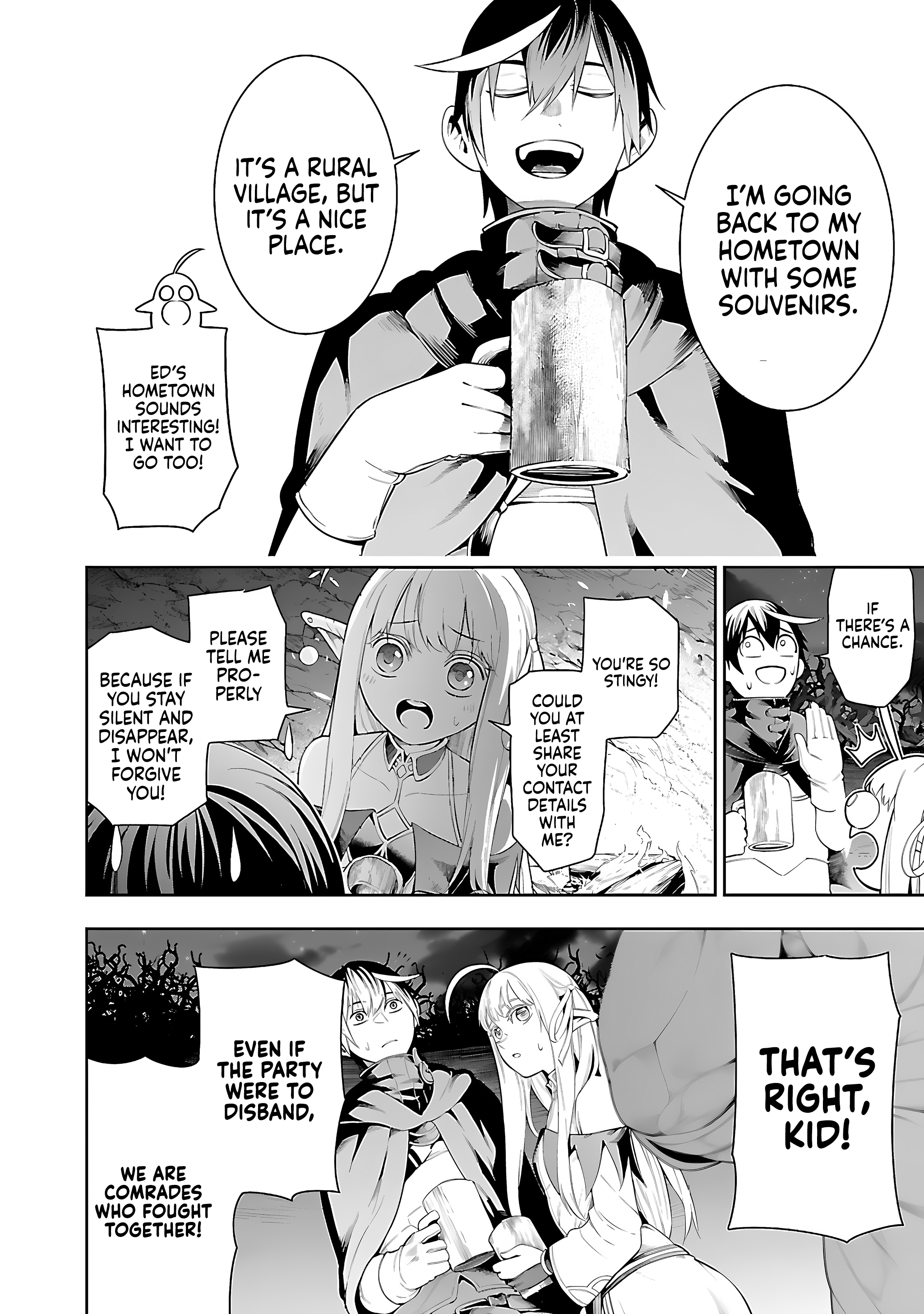 Halaman dari Tsuihousareru Tabi ni Skill wo Te ni Ireta Ore ga, 100 no Isekai de 2-shuume Musou Chapter 13