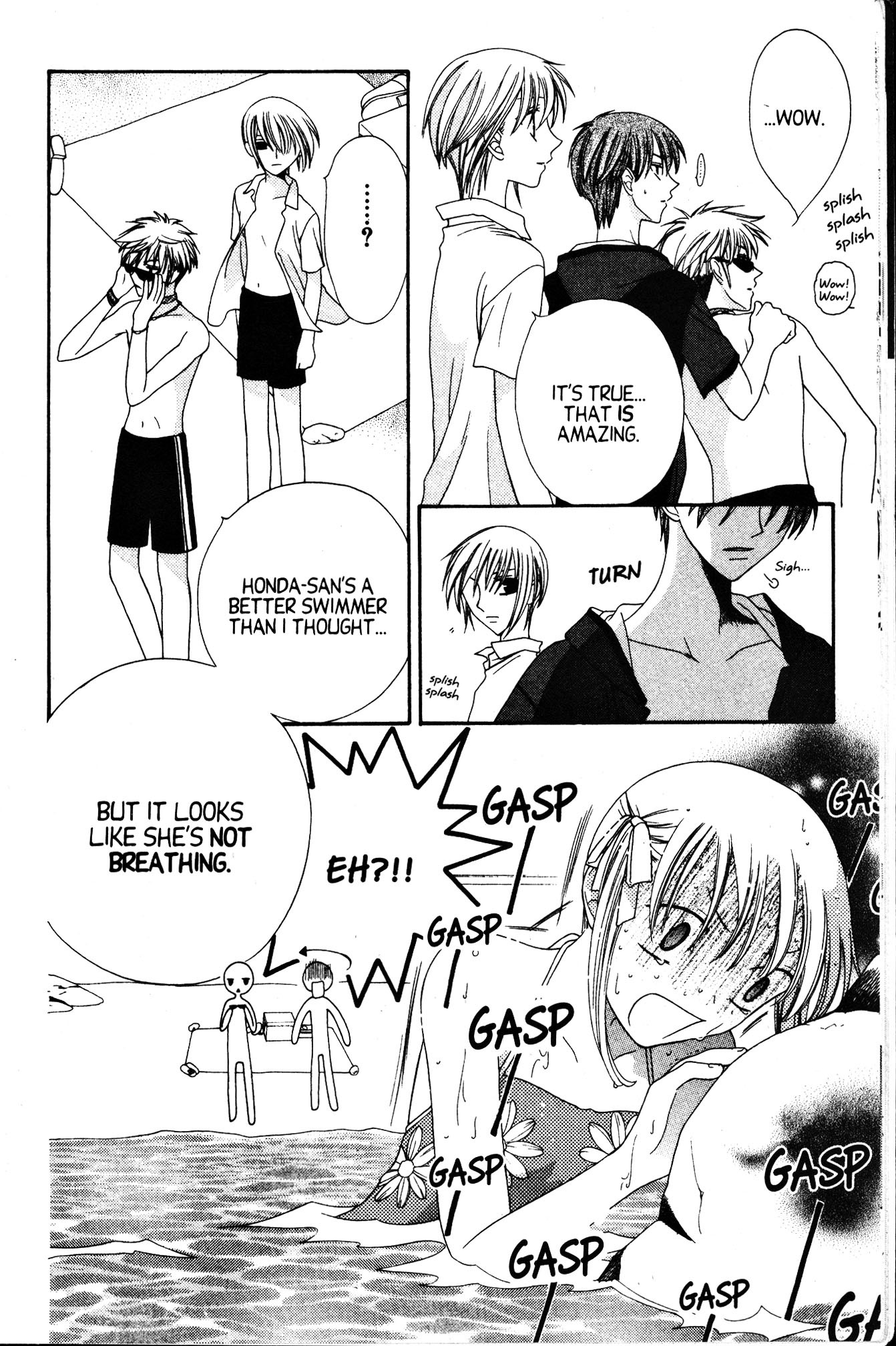 Halaman dari Fruits Basket Chapter 54