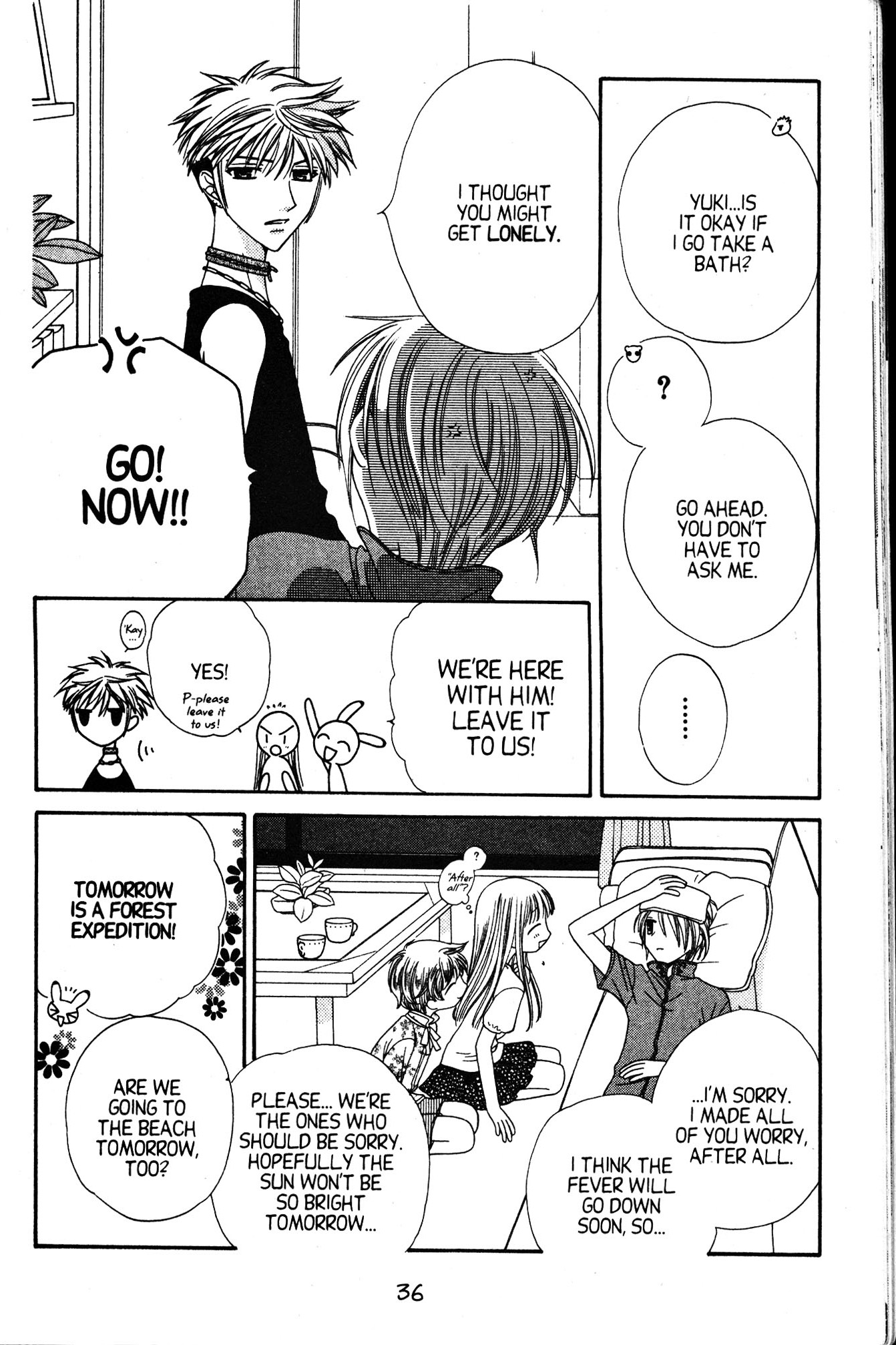 Halaman dari Fruits Basket Chapter 54