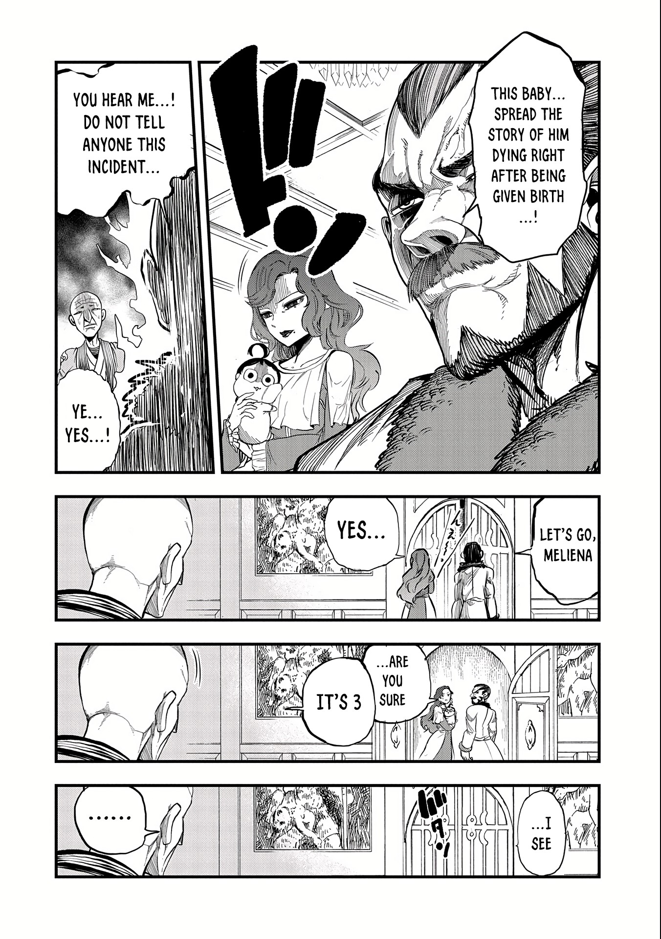 Halaman dari Umareta Chokugo ni Suterareta kedo, Zensei ga Taikensha datta node Yoyuu de Ikitemasu ~Saikyou Akachan Daibousou~ Chapter 1