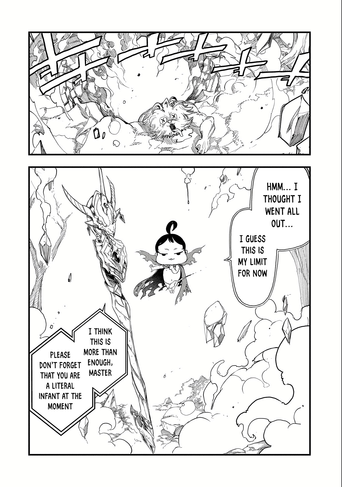 Halaman dari Umareta Chokugo ni Suterareta kedo, Zensei ga Taikensha datta node Yoyuu de Ikitemasu ~Saikyou Akachan Daibousou~ Chapter 1